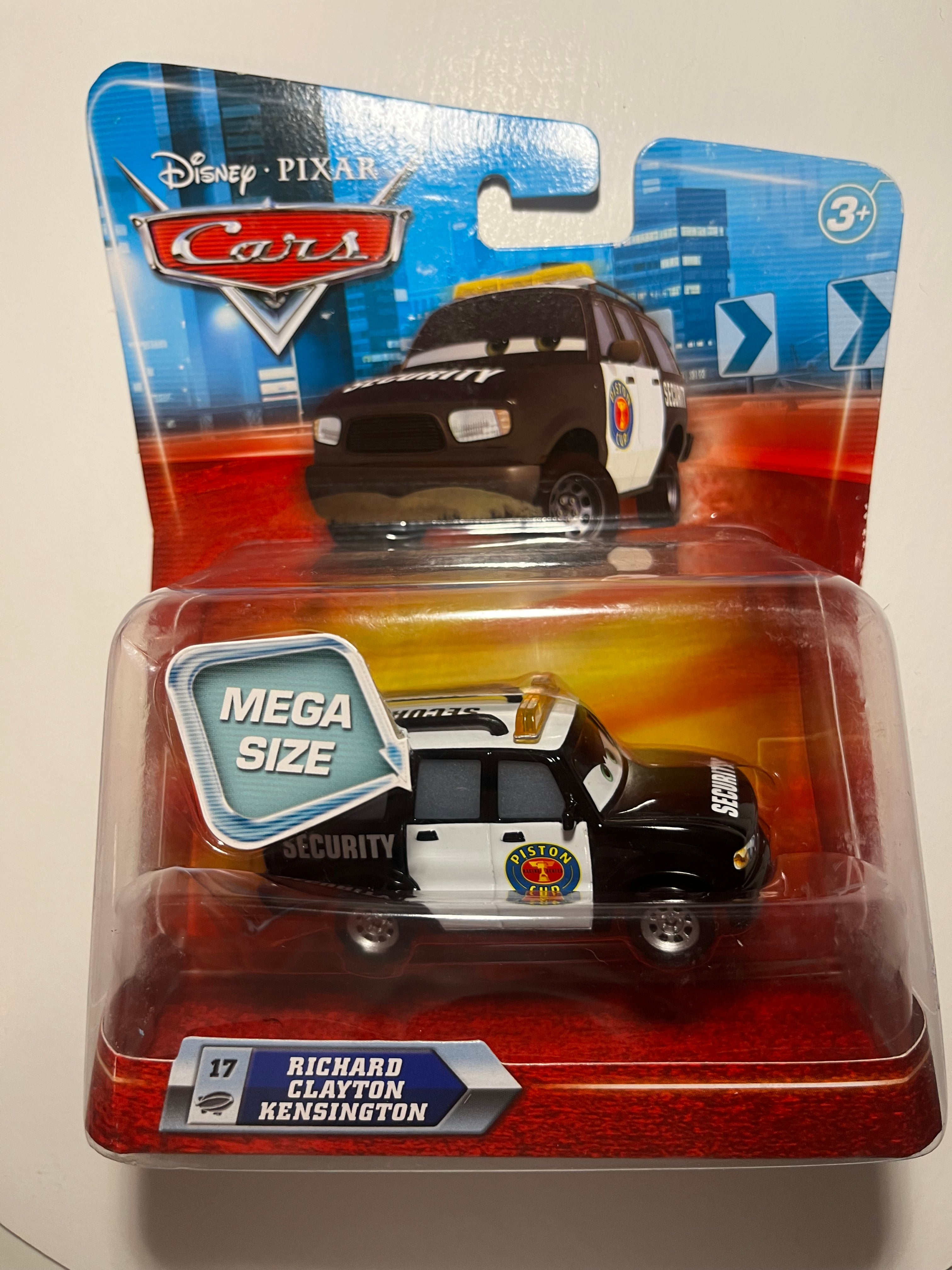 Disney Pixar Cars – Richard Clayton Kensington (Mega Size) – Sous Blister