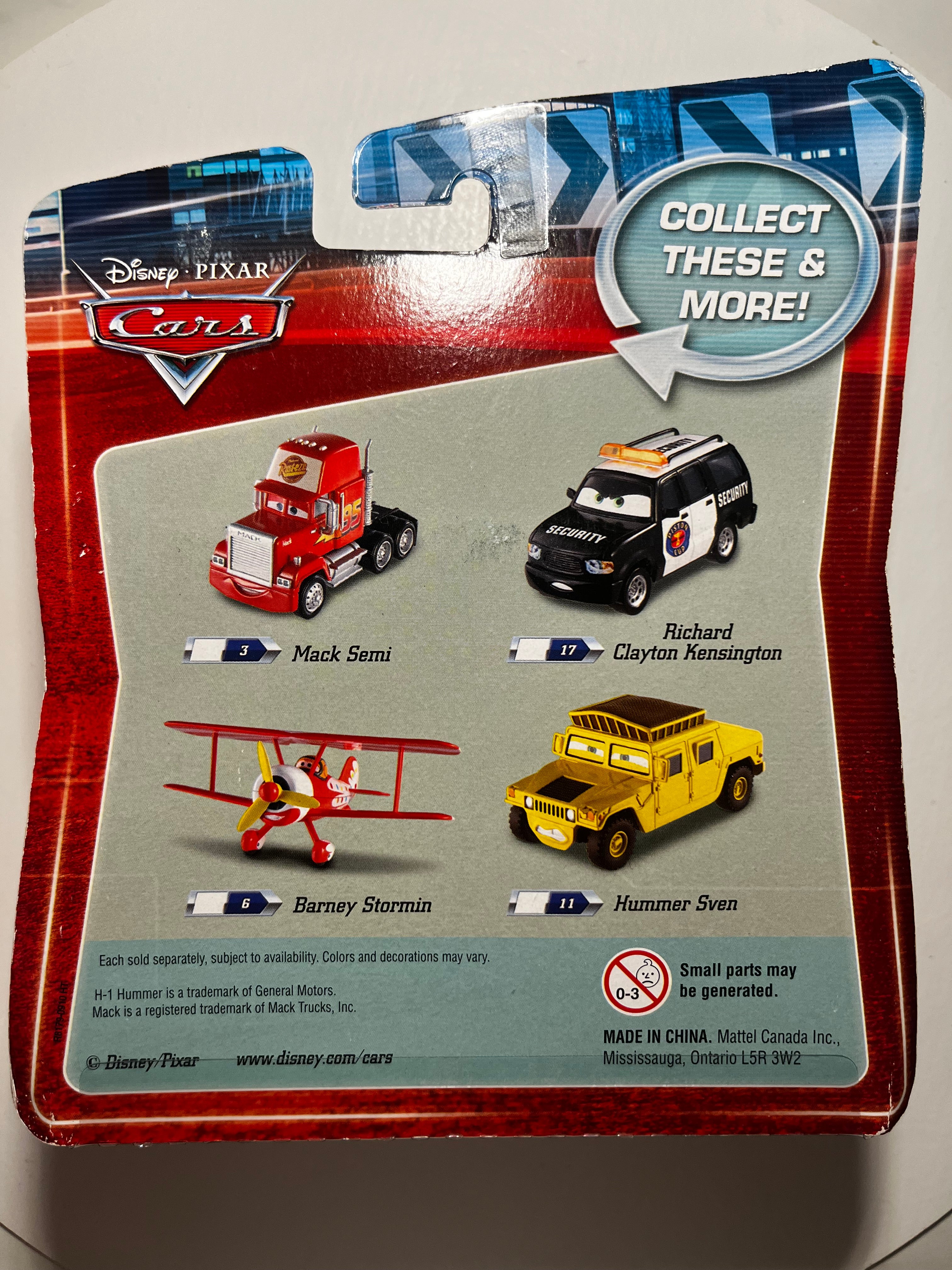 Disney Pixar Cars – Richard Clayton Kensington (Mega Size) – Sous Blister