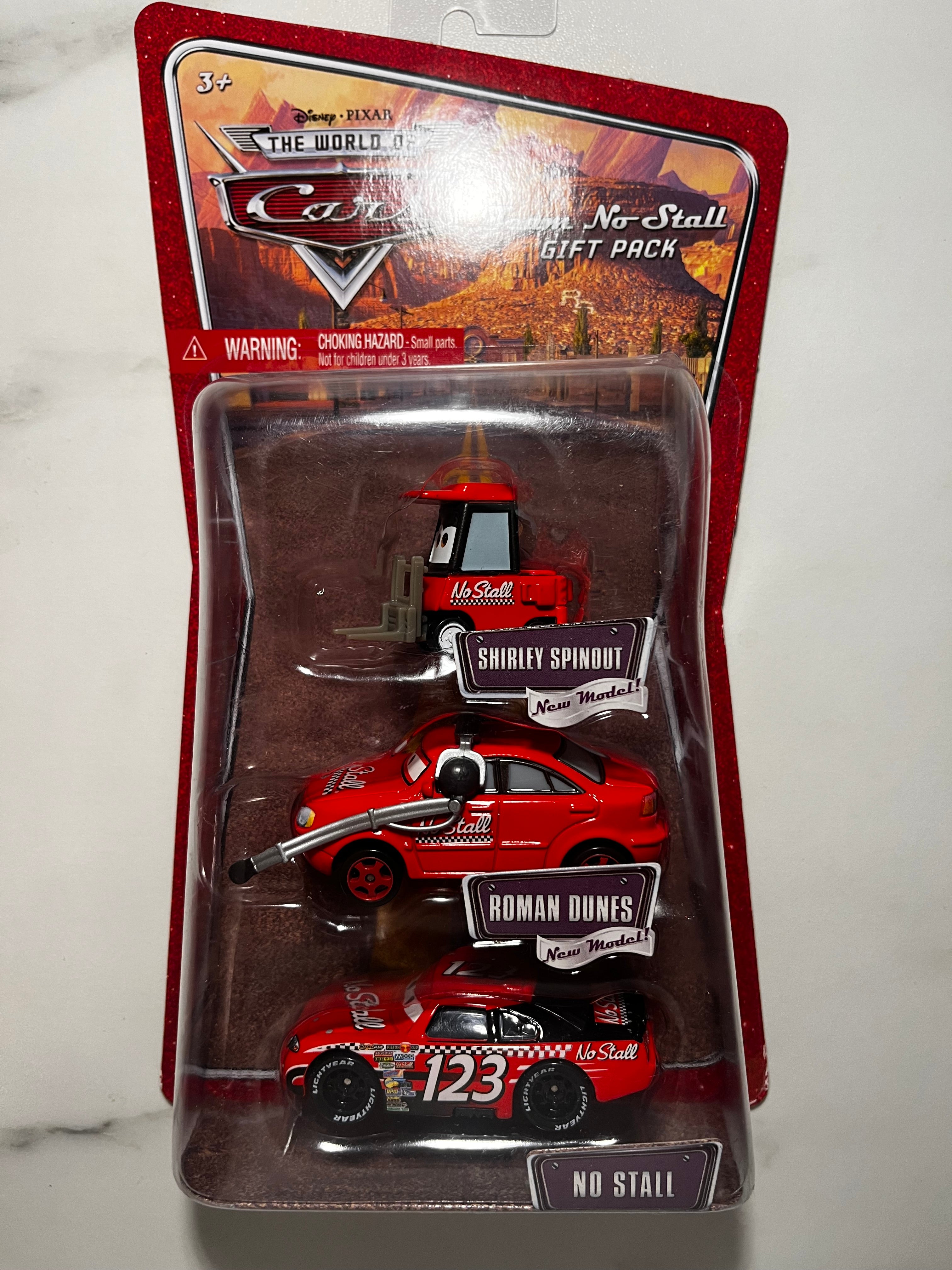 Coffret Disney Pixar Cars – Team No Stall Gift Pack – The World of Cars – Sous Blister