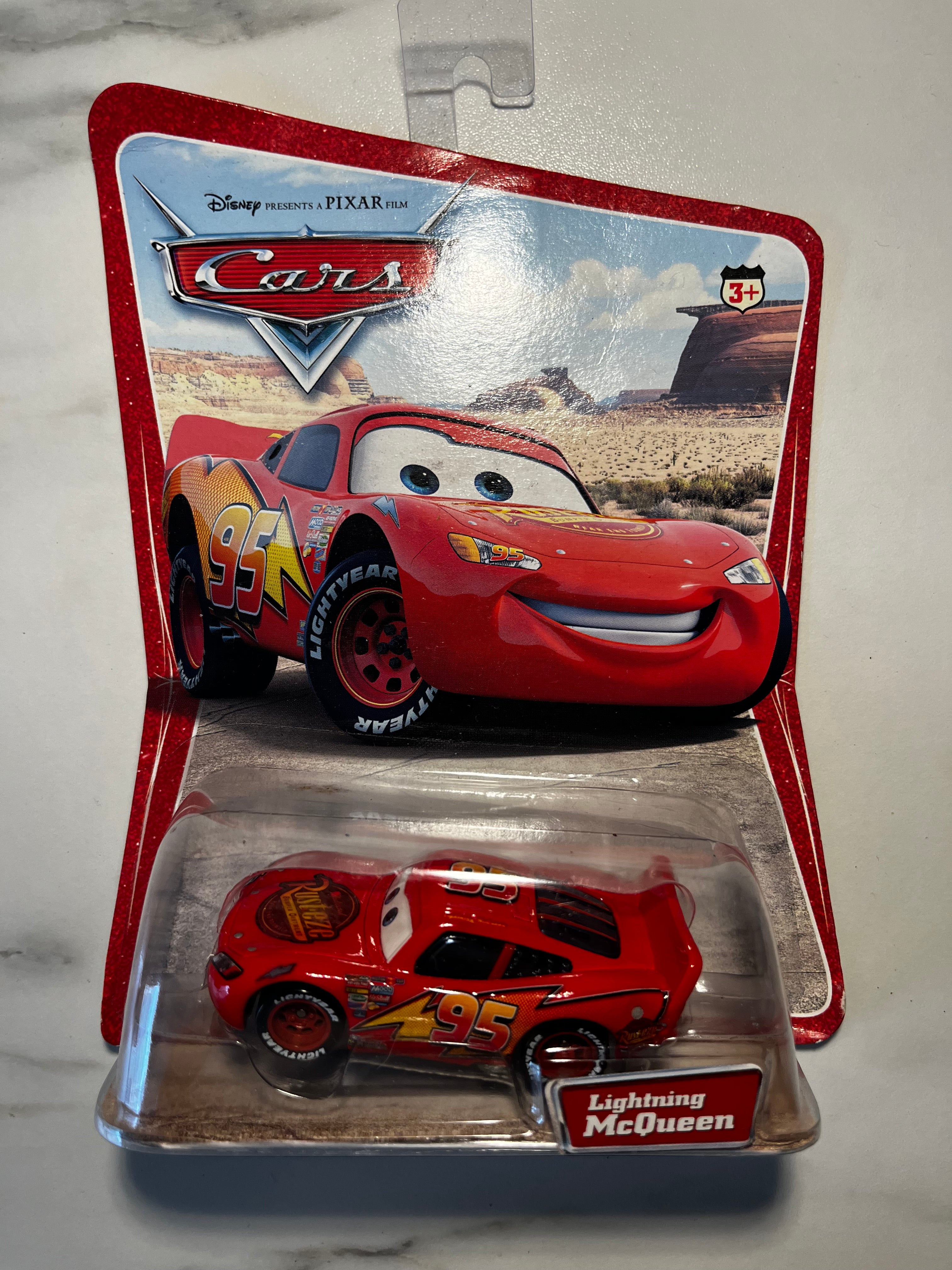 Disney Pixar Cars – Lightning McQueen – Métal – Sous Blister