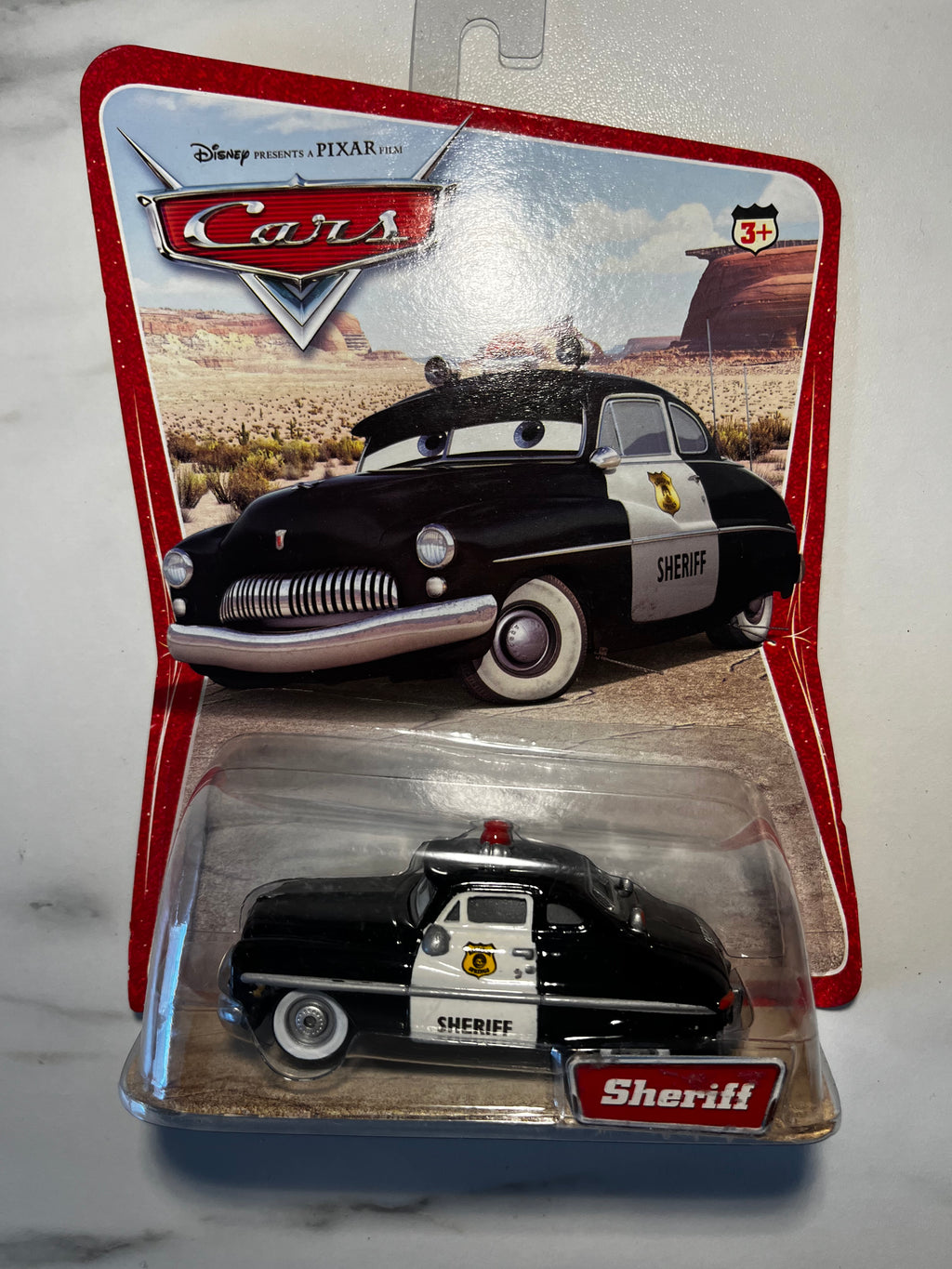 Disney Pixar Cars – Sheriff – Métal – Sous Blister