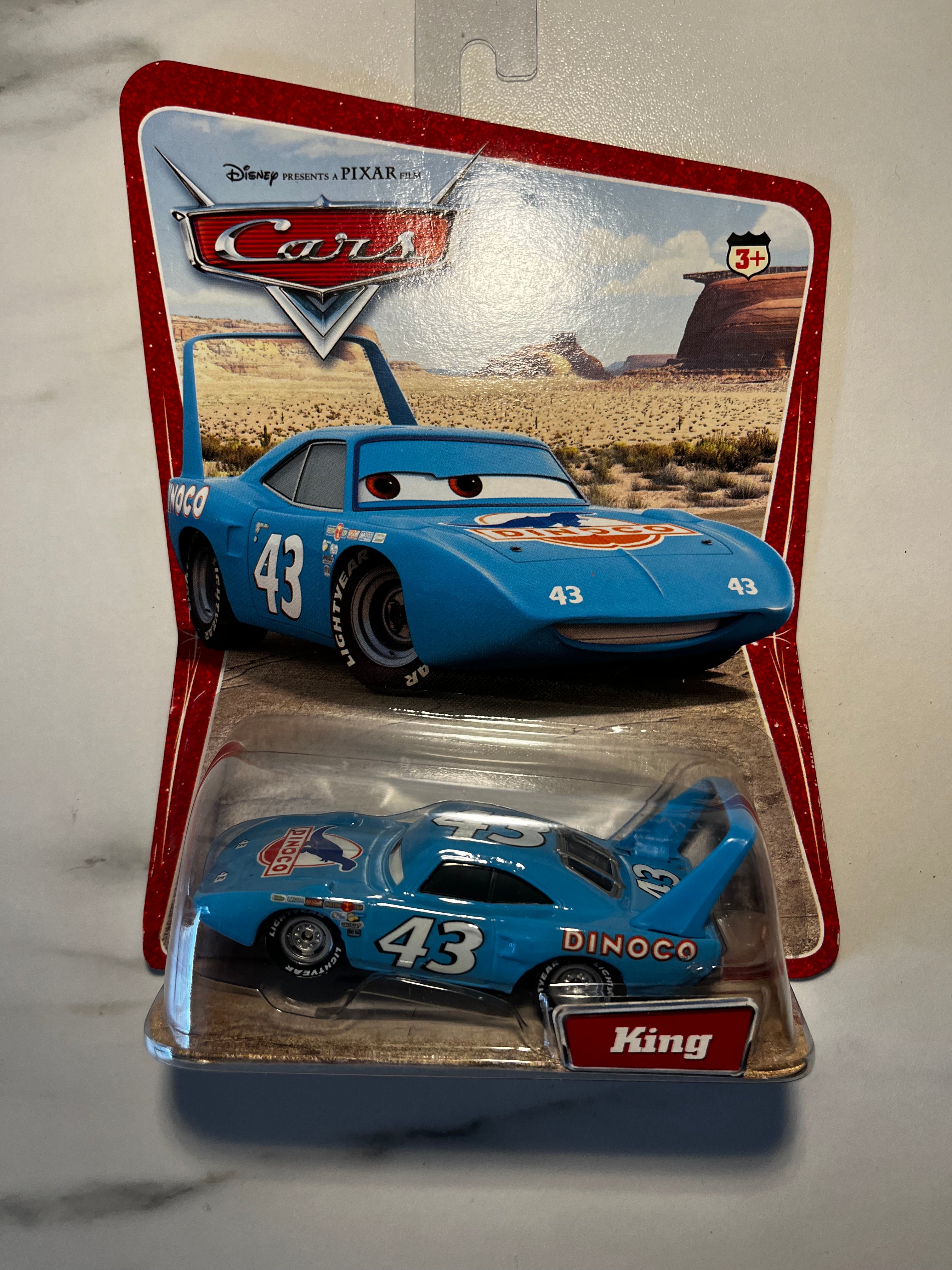 Disney Pixar Cars – The King Dinoco #43 – Métal – Sous Blister