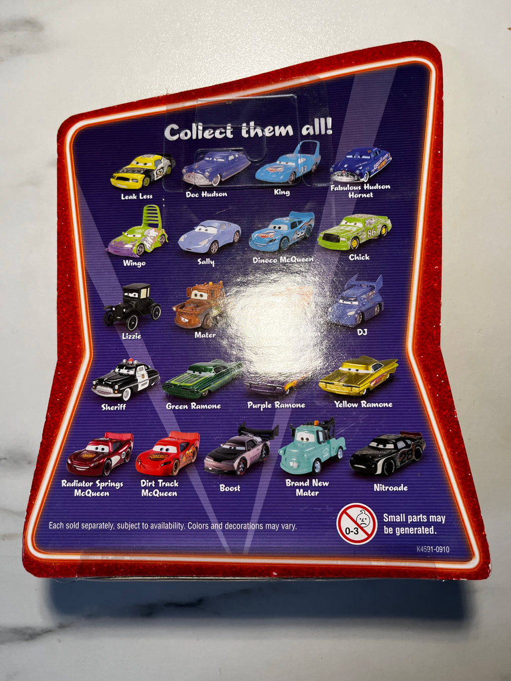 Disney Pixar Cars Supercharged – Hamm – Métal – Sous Blister