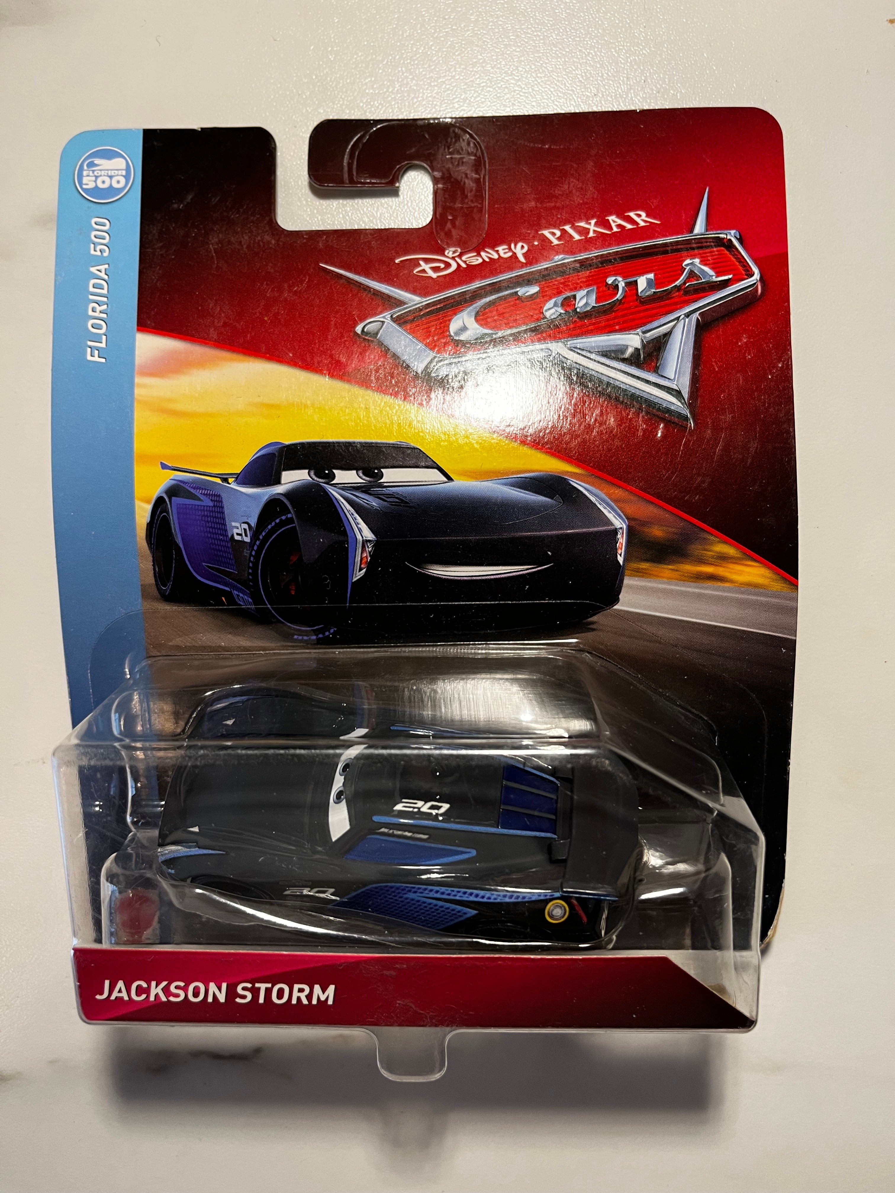 Disney Pixar Cars – Jackson Storm Florida 500 – Mattel
