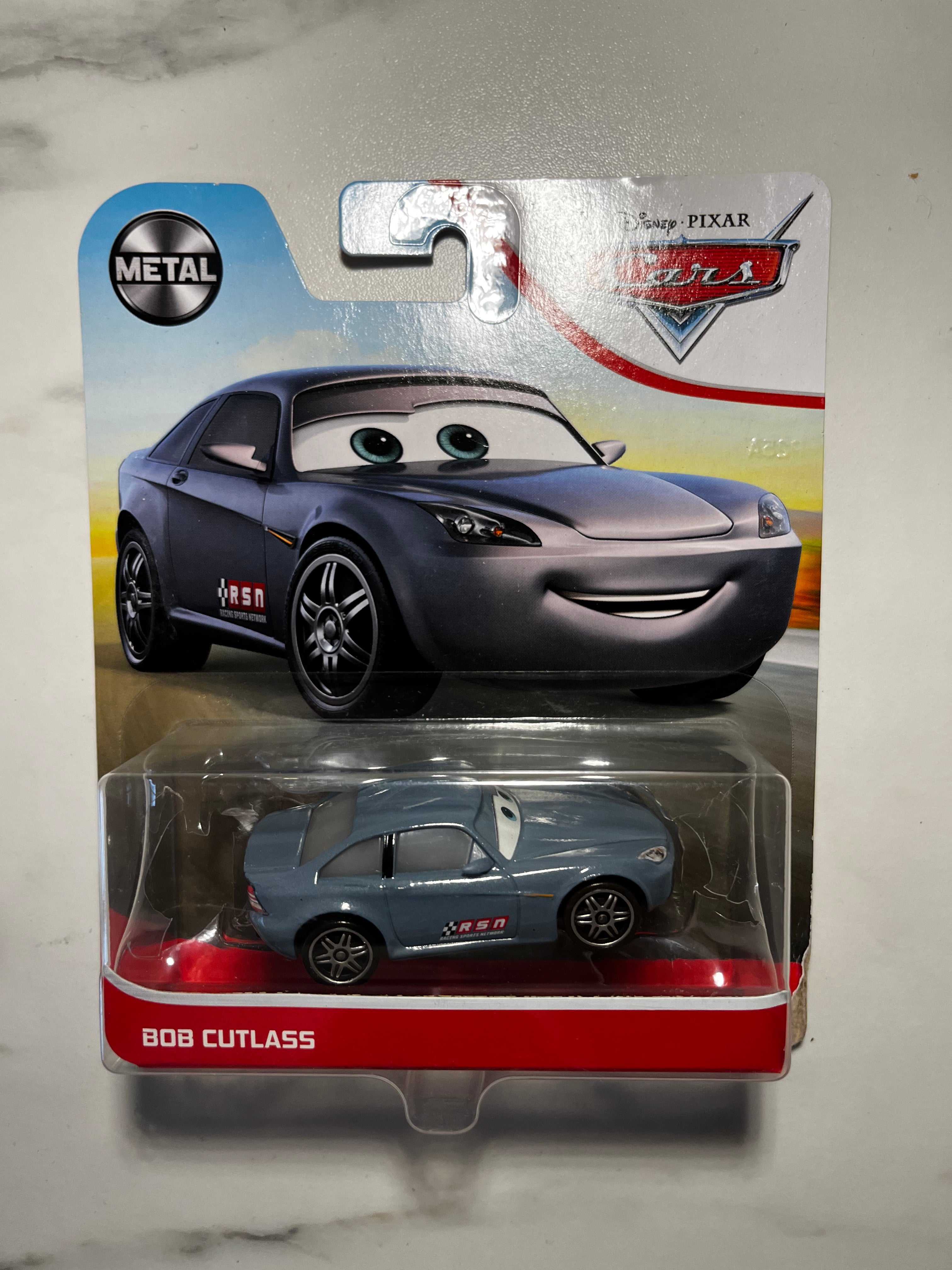 Disney Pixar Cars – Bob Cutlass – Métal – Cars 3 🚗🔥