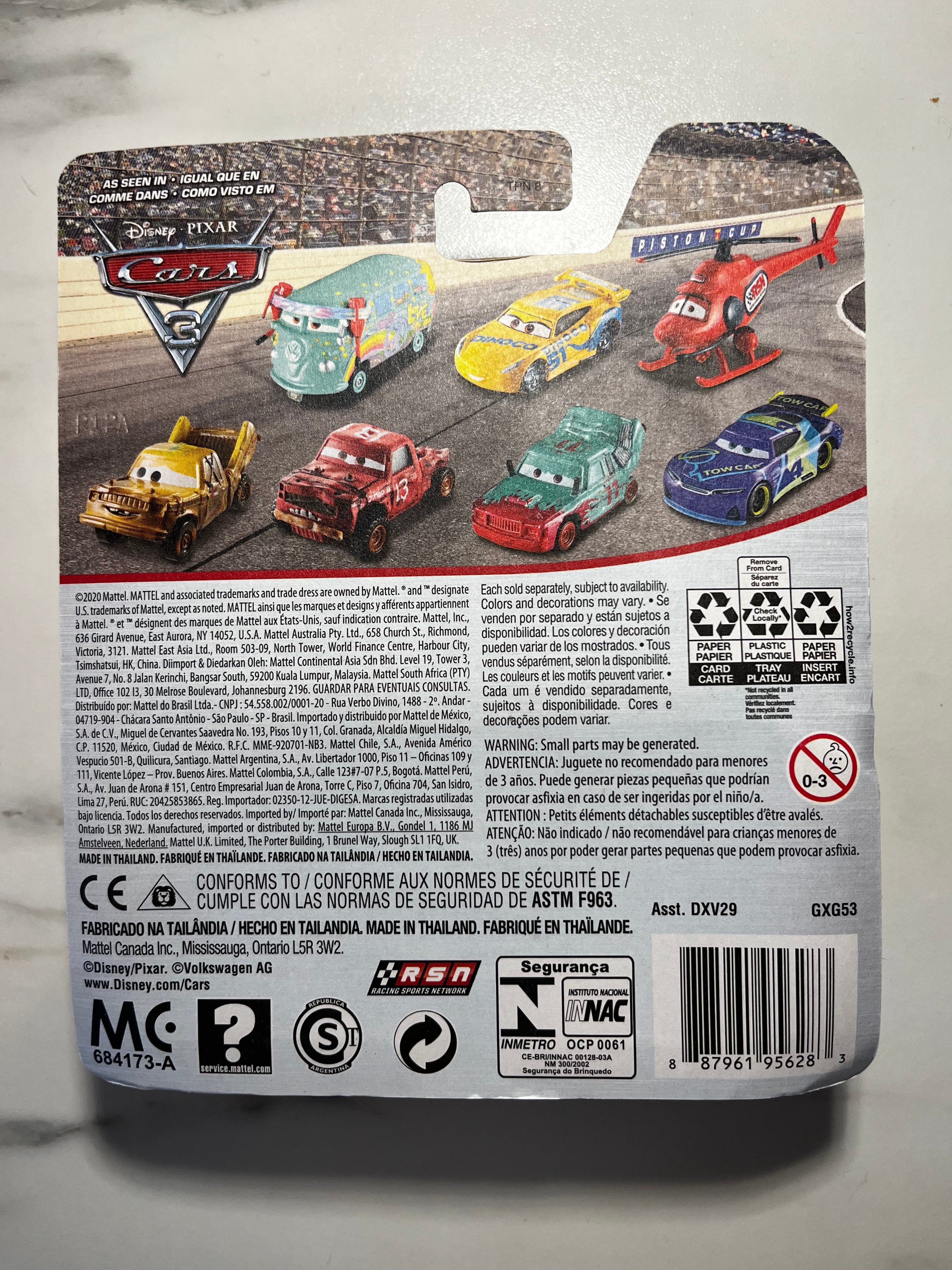Disney Pixar Cars – Dinoco Cruz Ramirez – Métal – Cars 3 🦖⚡