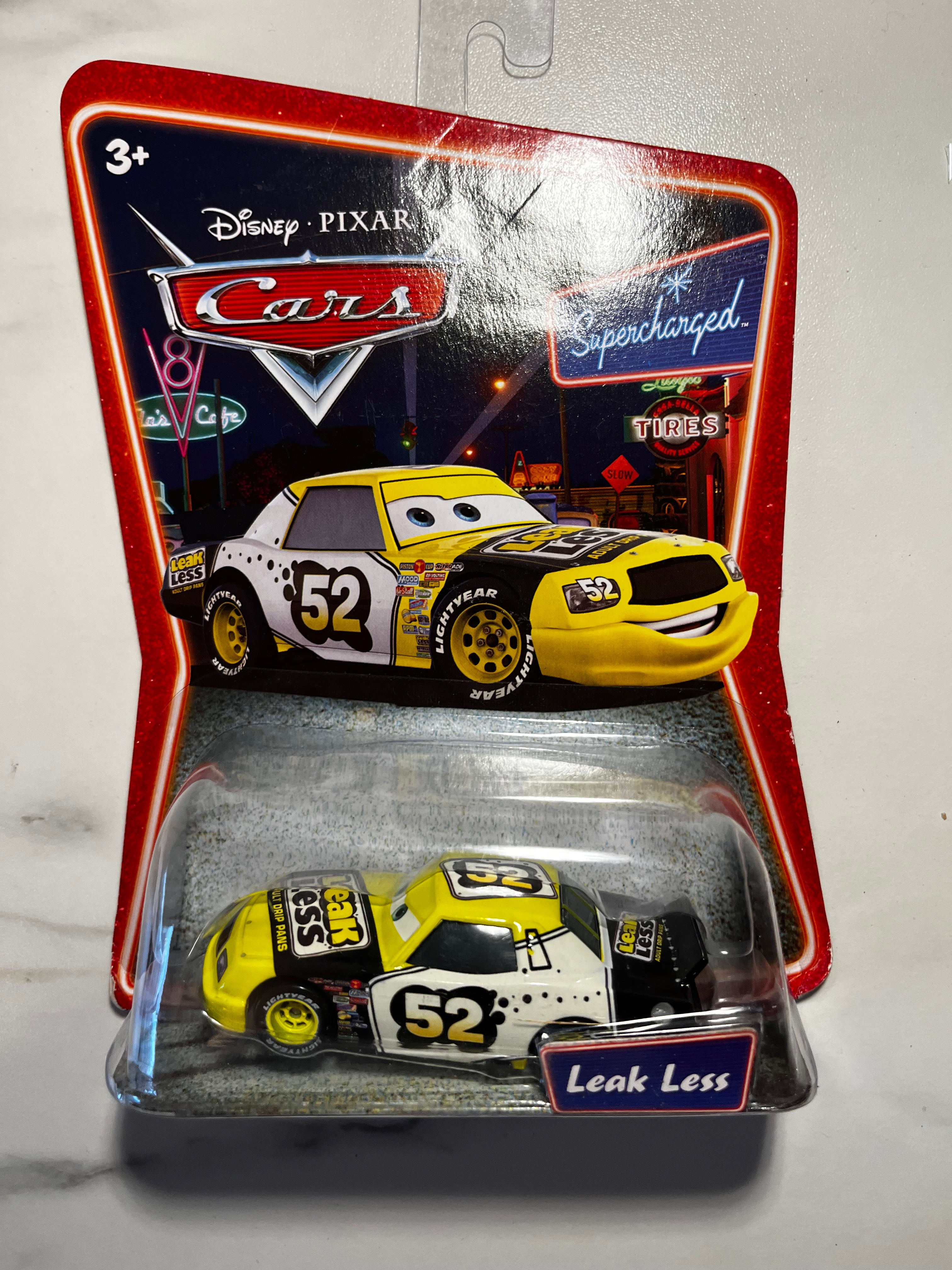 Disney Pixar Cars – Leak Less Supercharged #52 🏁💛