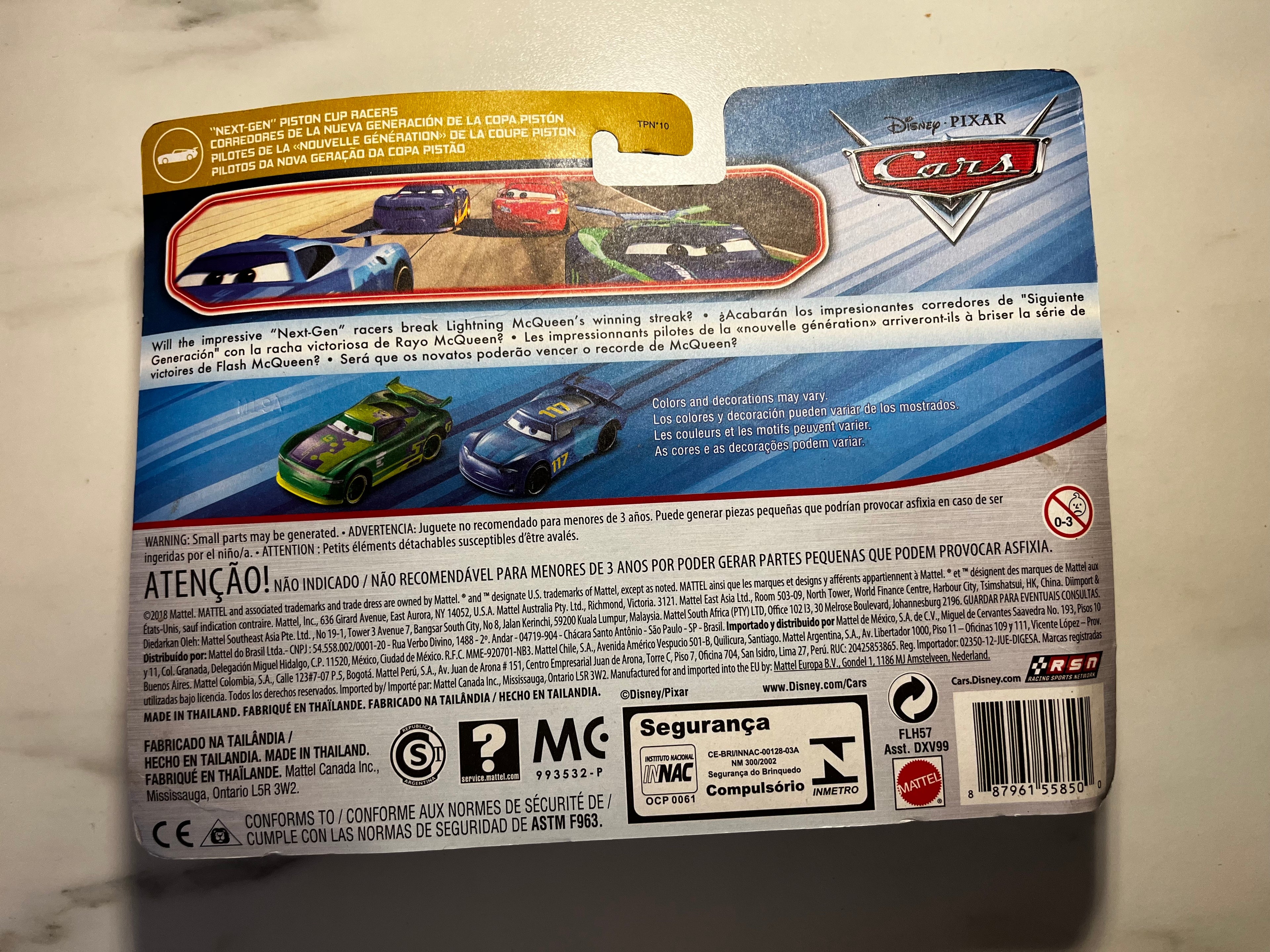 Coffret Disney Pixar Cars – Eric Braker & Spikey Fillups (Pack 2 véhicules) 🏁🔥