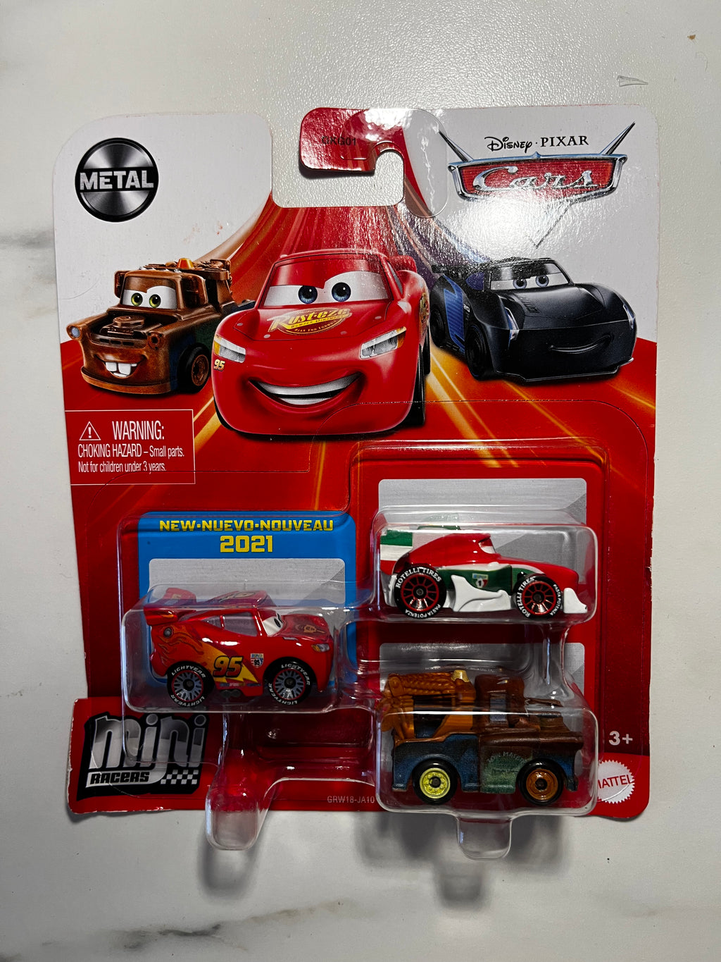 Disney Pixar Cars – Mini Racers 3-Pack 2021 🚗🔥
