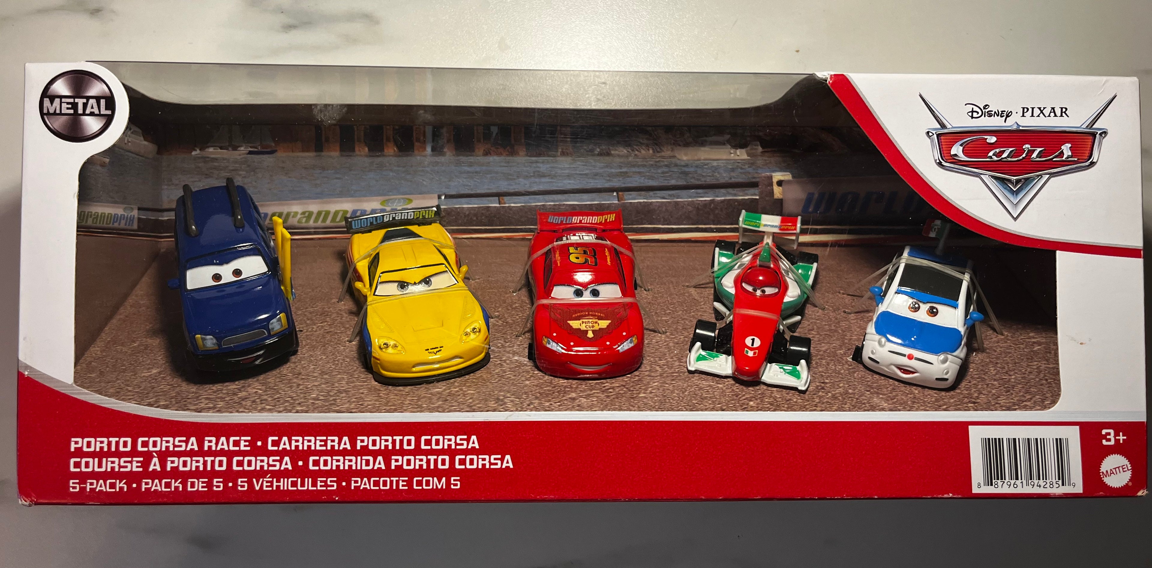 Coffret Disney Pixar Cars – Porto Corsa Race 5-Pack 🇮🇹🏁