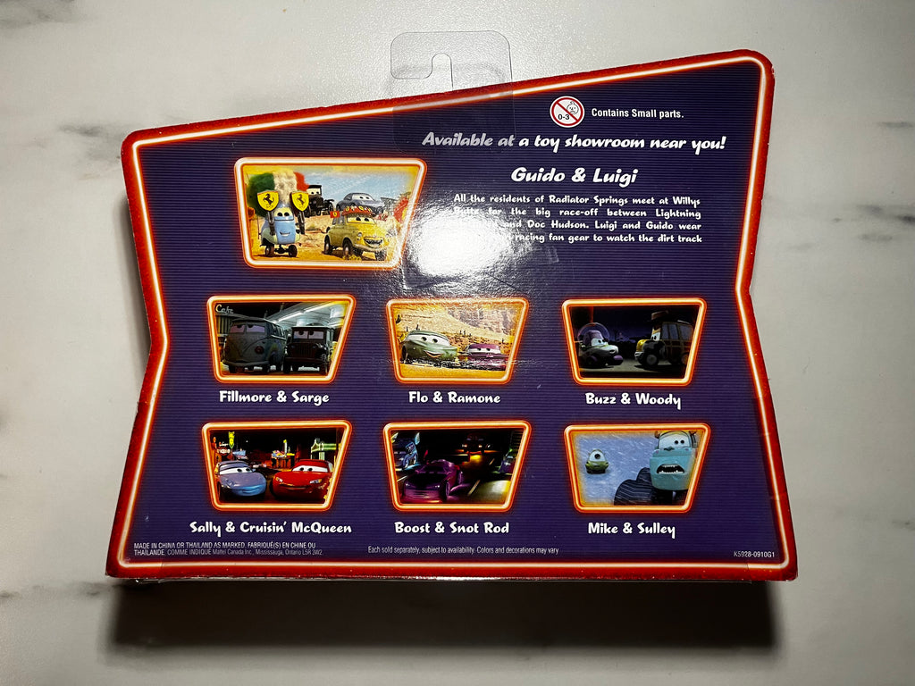 Coffret Guido & Luigi Movie Moments Supercharged – Disney Pixar Cars