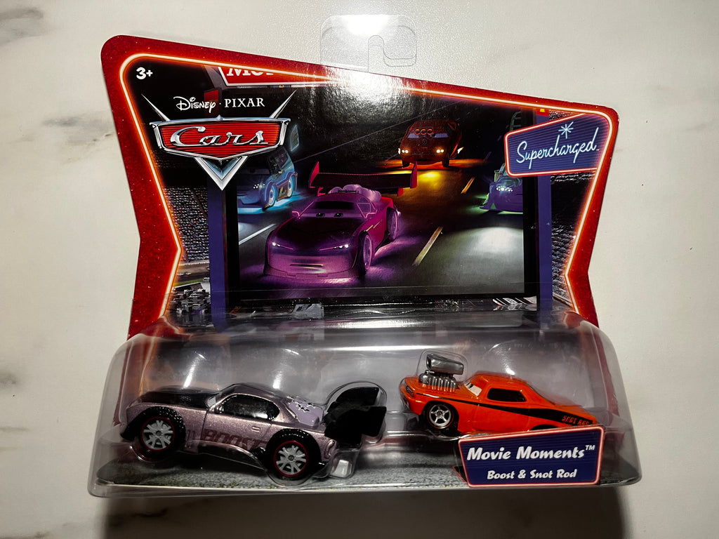 Coffret Boost & Snot Rod Movie Moments Supercharged – Disney Pixar Cars