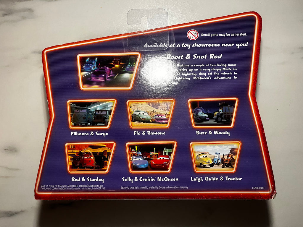 Coffret Boost & Snot Rod Movie Moments Supercharged – Disney Pixar Cars