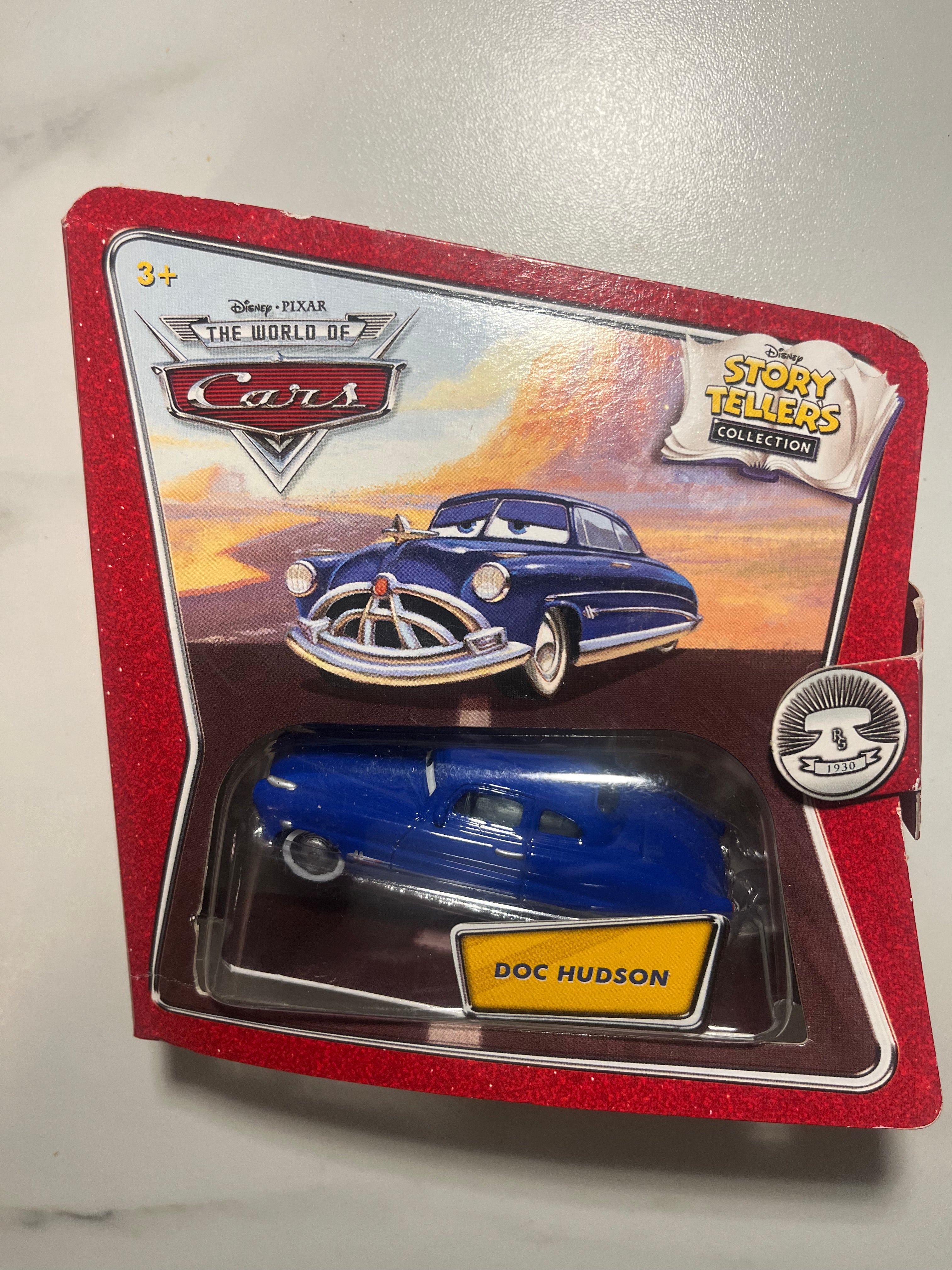 Doc Hudson – Story Tellers Collection – Disney Pixar Cars Mattel – Neuf sous Blister