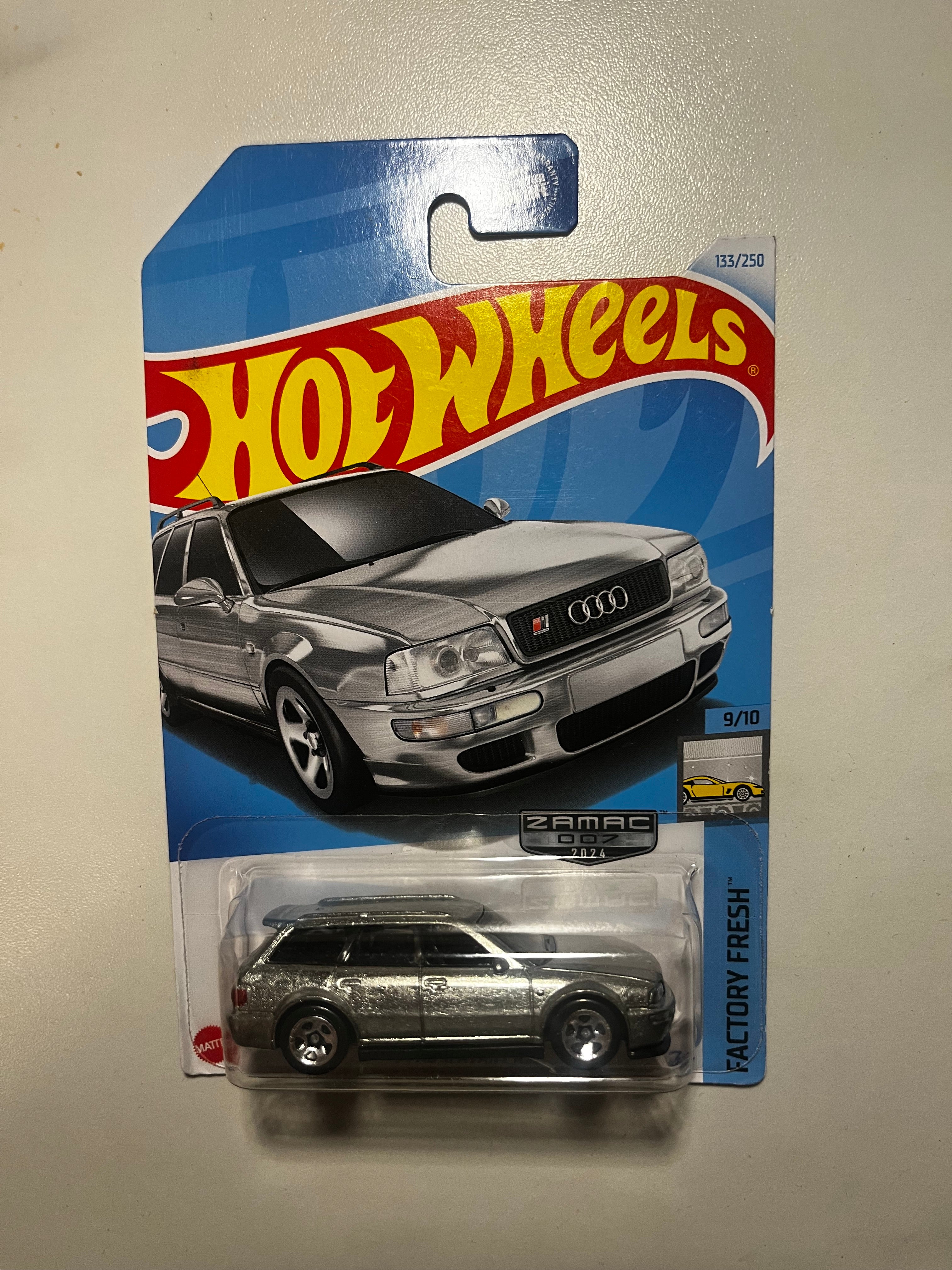 🚗✨ Hot Wheels '94 Audi Avant RS2 Zamac 2024 – Factory Fresh 9/10 – Neuve sous blister