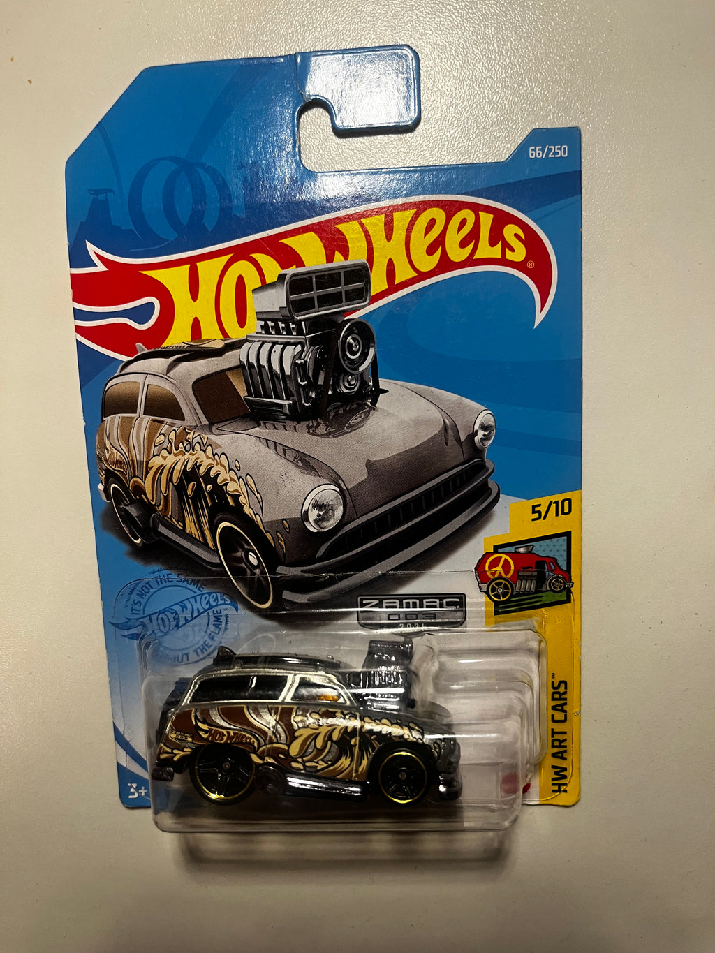 🔥 Hot Wheels Surf 'N Turf Zamac 2021 – HW Art Cars – Neuf sous blister