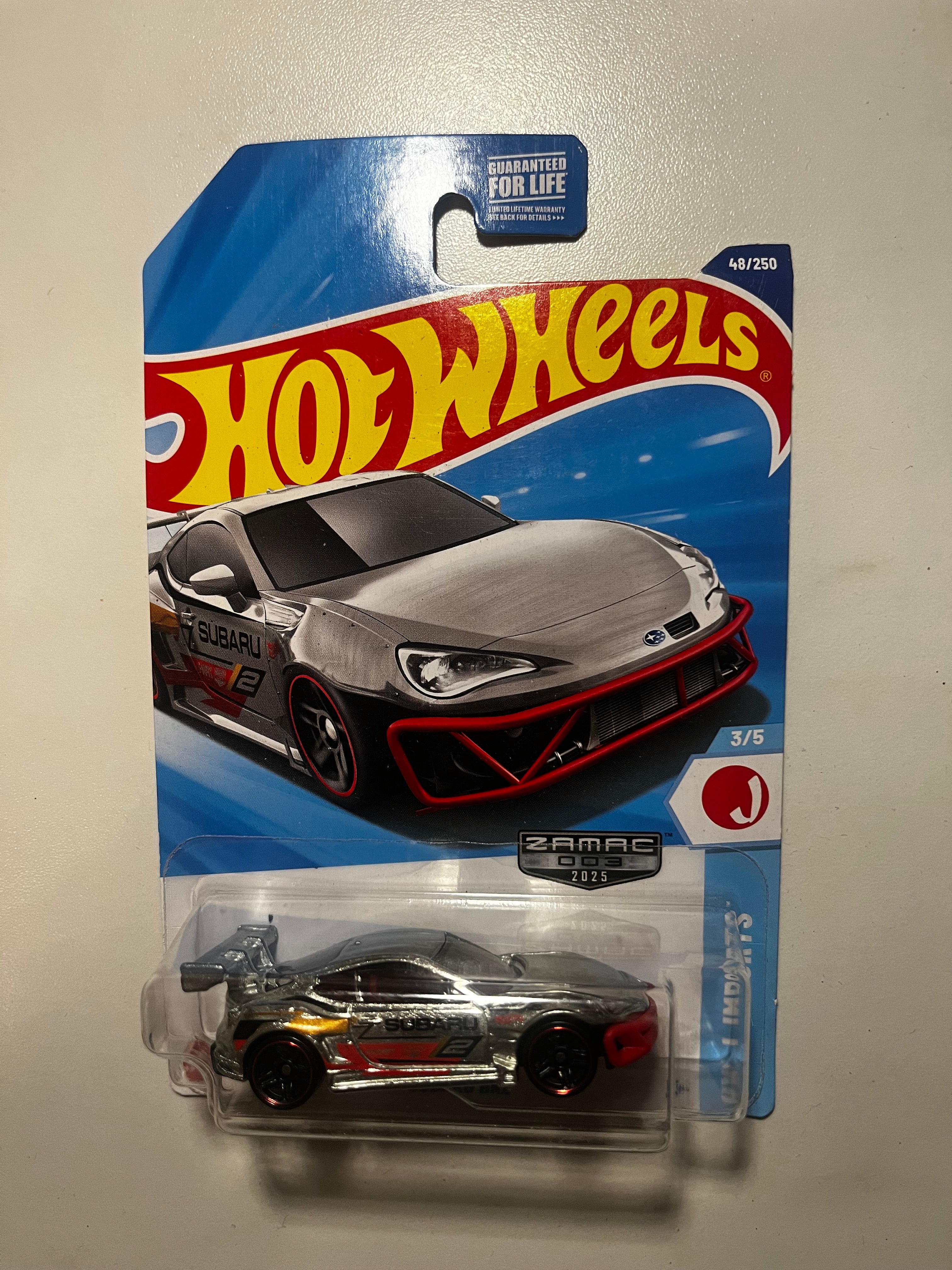 🔥 Hot Wheels Subaru BRZ Zamac 003 2025 – HW J-Imports – Neuf Blister