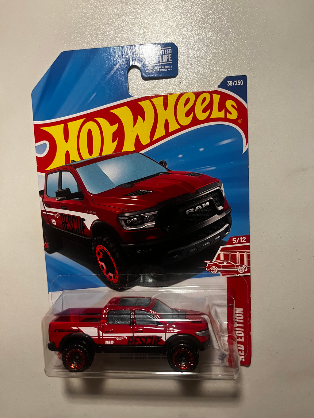 🔥 Hot Wheels 2020 RAM 1500 Rebel RED Edition – Target Exclusive