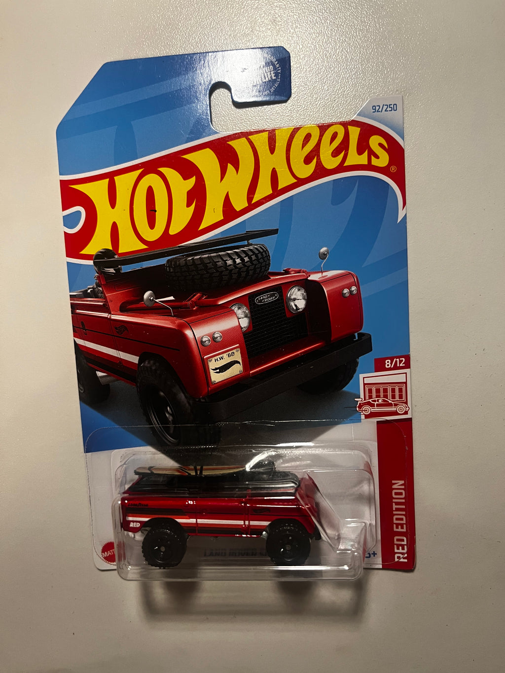 🔥 Hot Wheels Land Rover Series II RED Edition Target Exclusive
