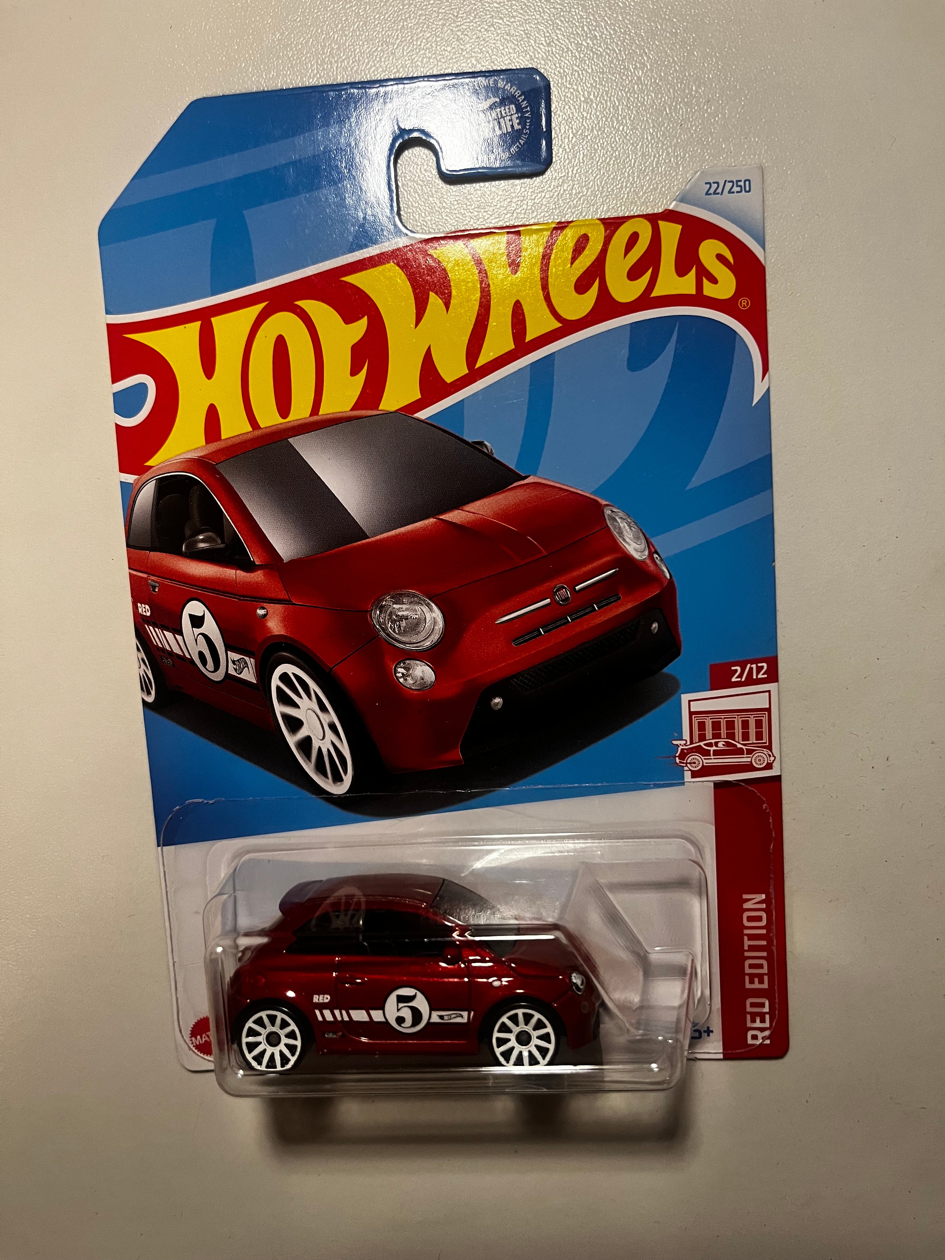 🔥 Hot Wheels Fiat 500e RED Edition Target Exclusive