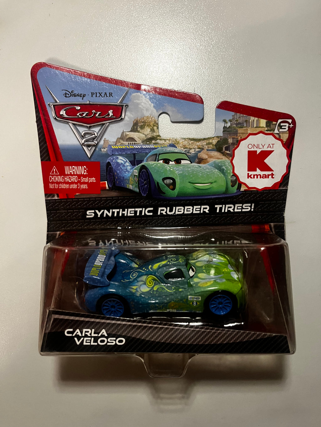 Carla Veloso Kmart Exclusive Synthetic Rubber Tires – Cars 2 Disney Pixar Mattel