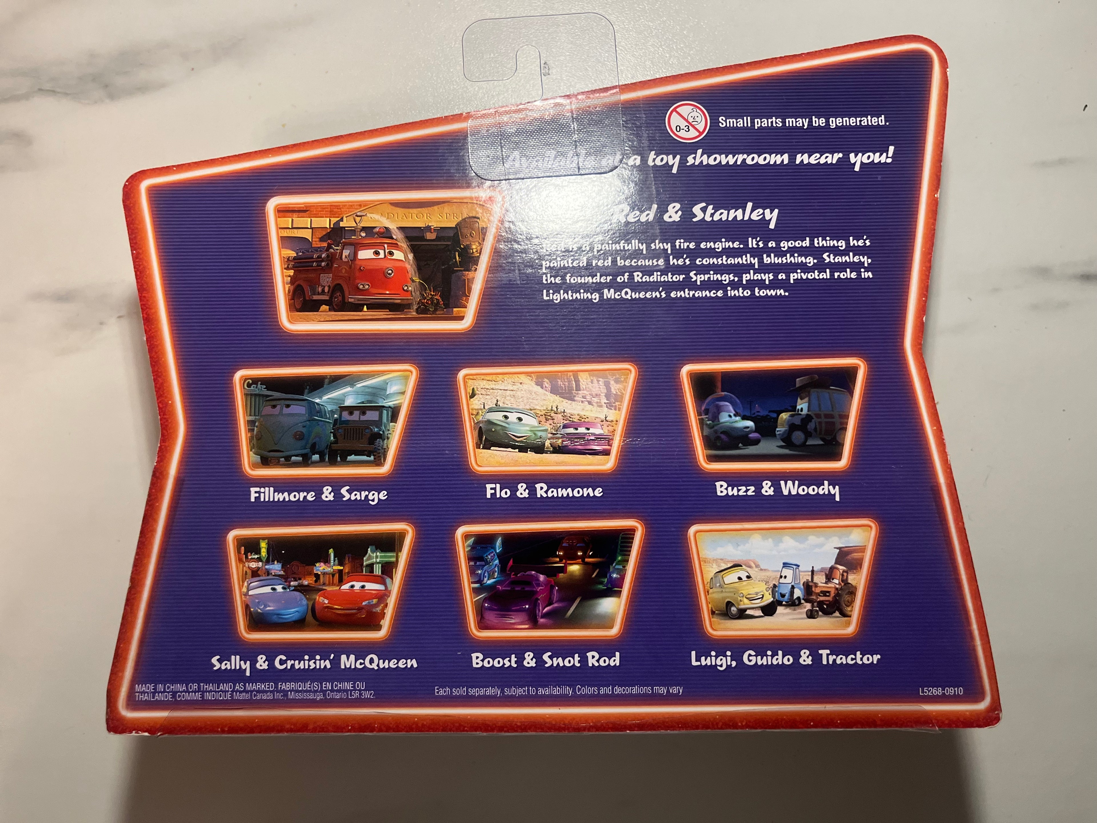 Coffret Red & Stanley Movie Moments Supercharged – Disney Pixar Cars