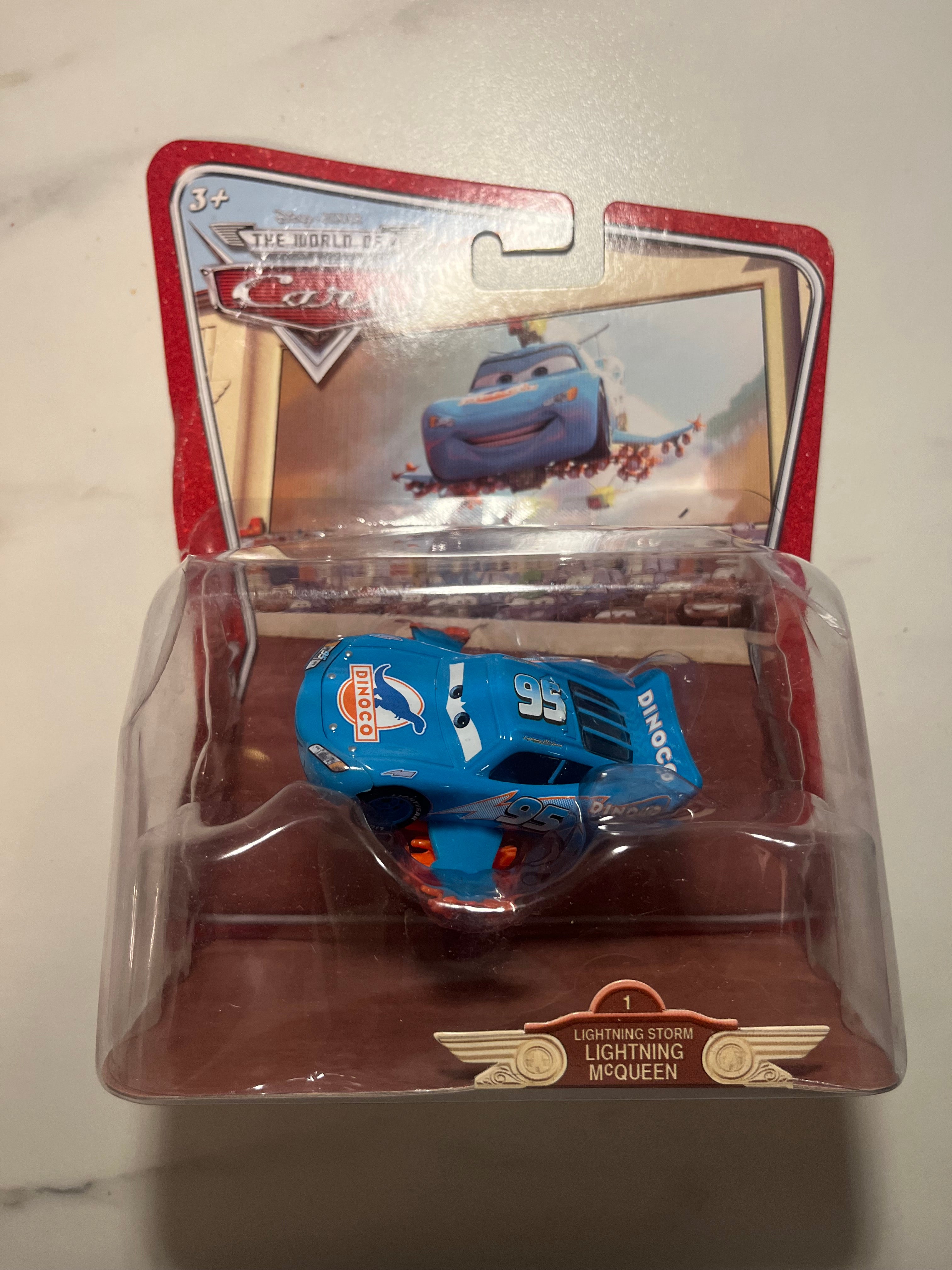⚡ Lightning Storm Lightning McQueen – The World of Cars Disney Pixar Mattel Neuf Blister