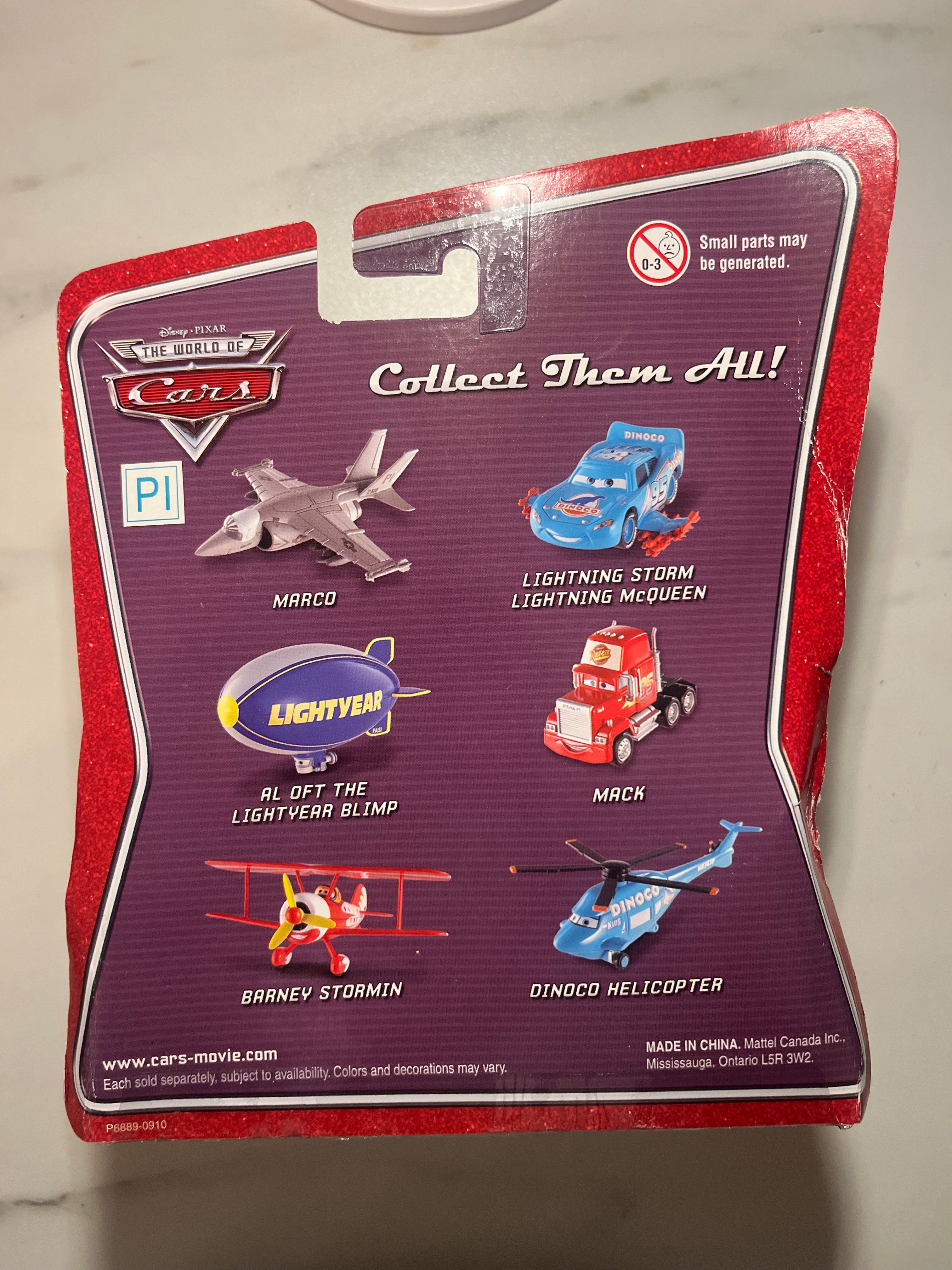 ⚡ Lightning Storm Lightning McQueen – The World of Cars Disney Pixar Mattel Neuf Blister
