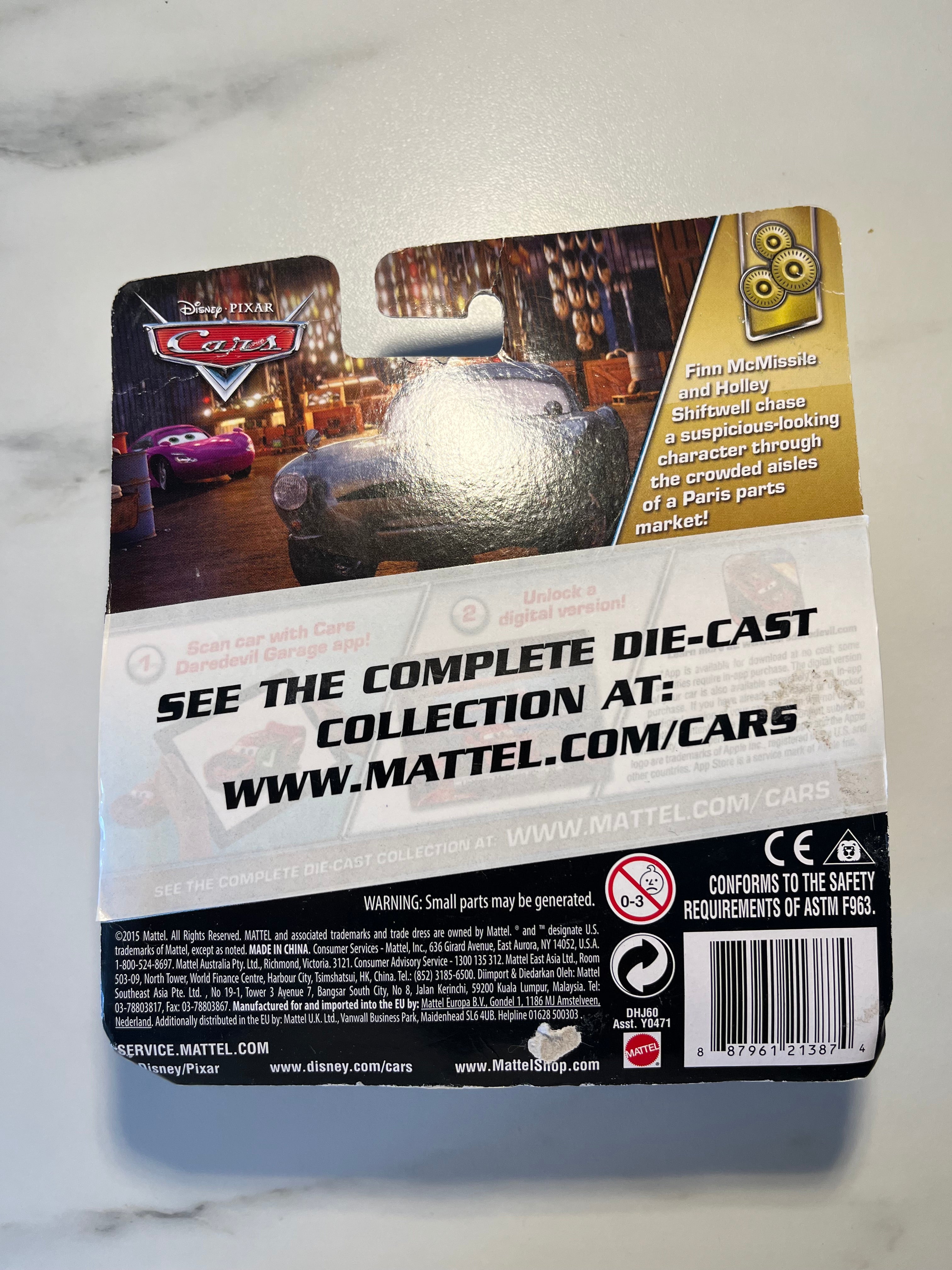 Jason Hubkap – Disney Pixar Cars Paris Parts Market