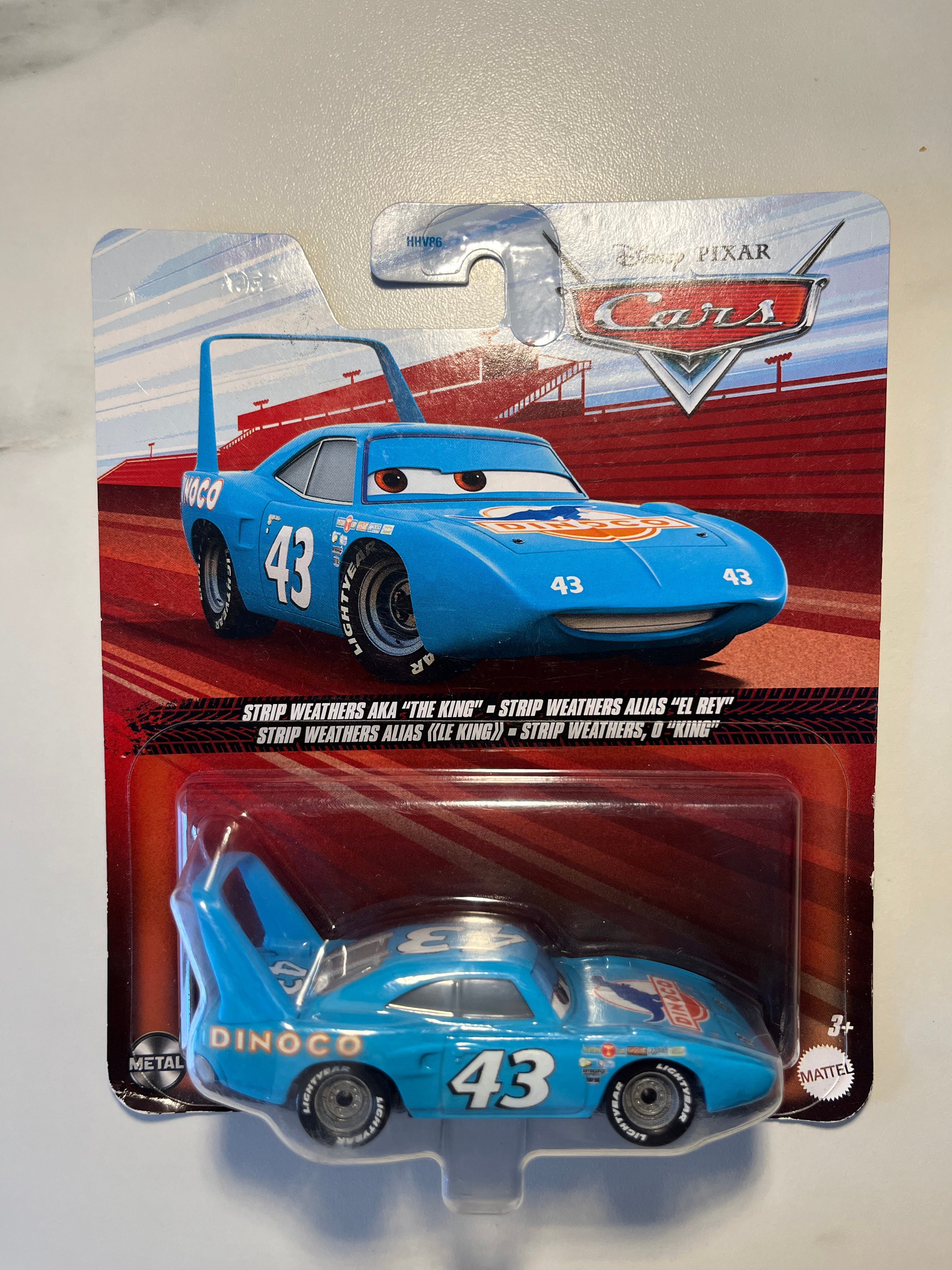 Strip Weathers "The King" Dinoco #43 – Disney Pixar Cars