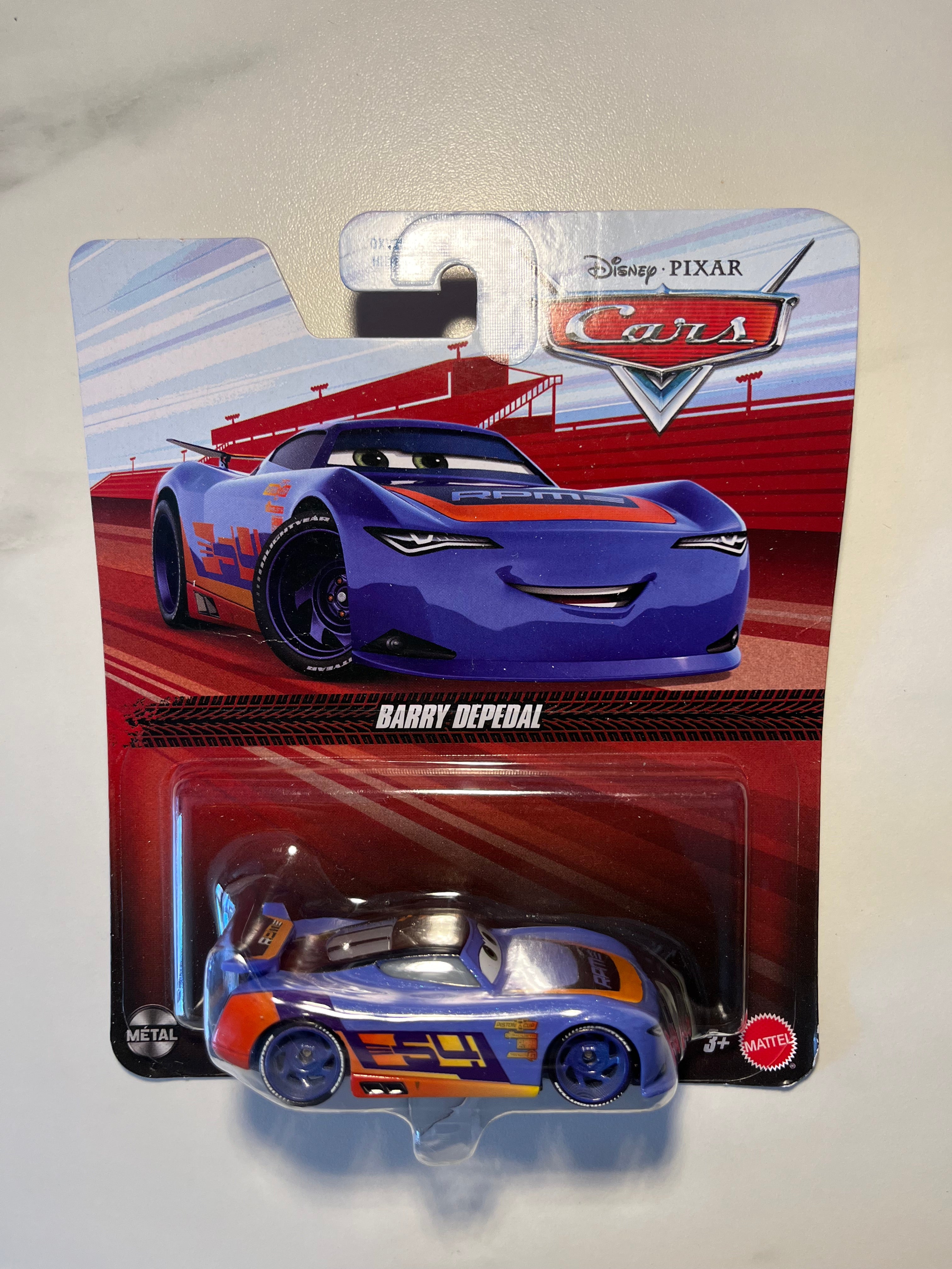 Barry DePedal – Disney Pixar Cars 3 Metal