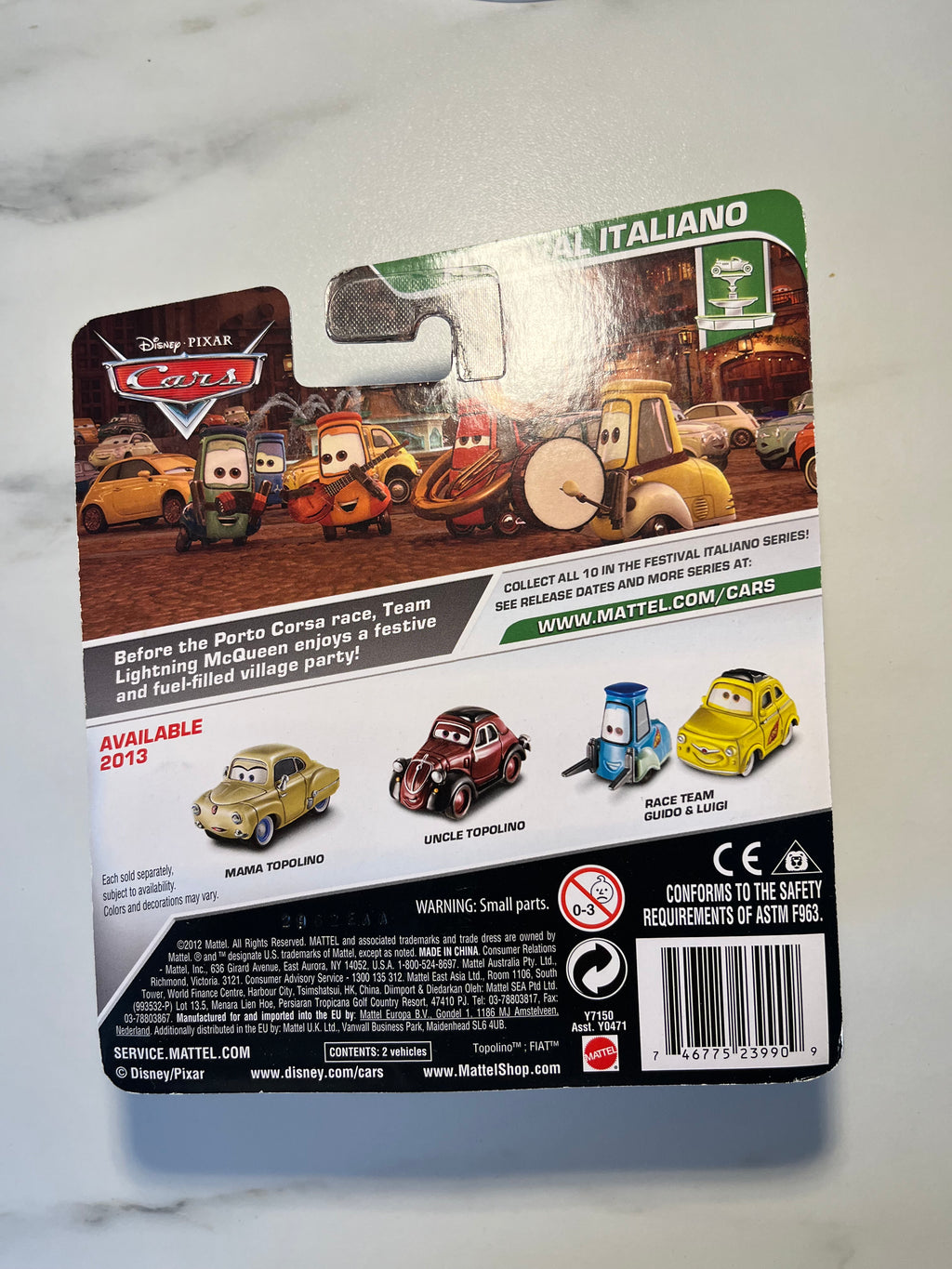 Race Team Luigi & Guido – Disney Pixar Cars Festival Italiano