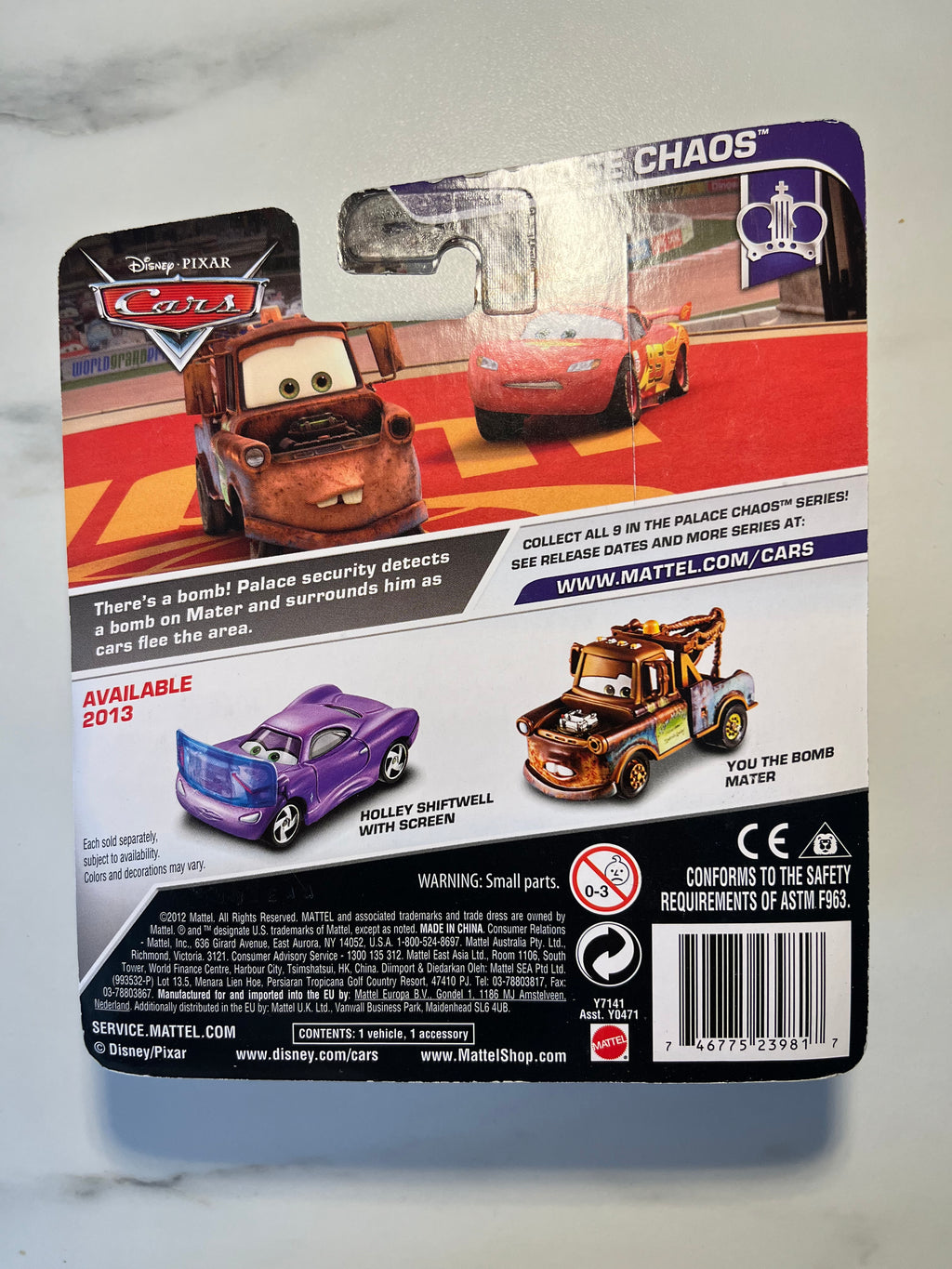 Holley Shiftwell with Screen – Disney Pixar Cars Palace Chaos