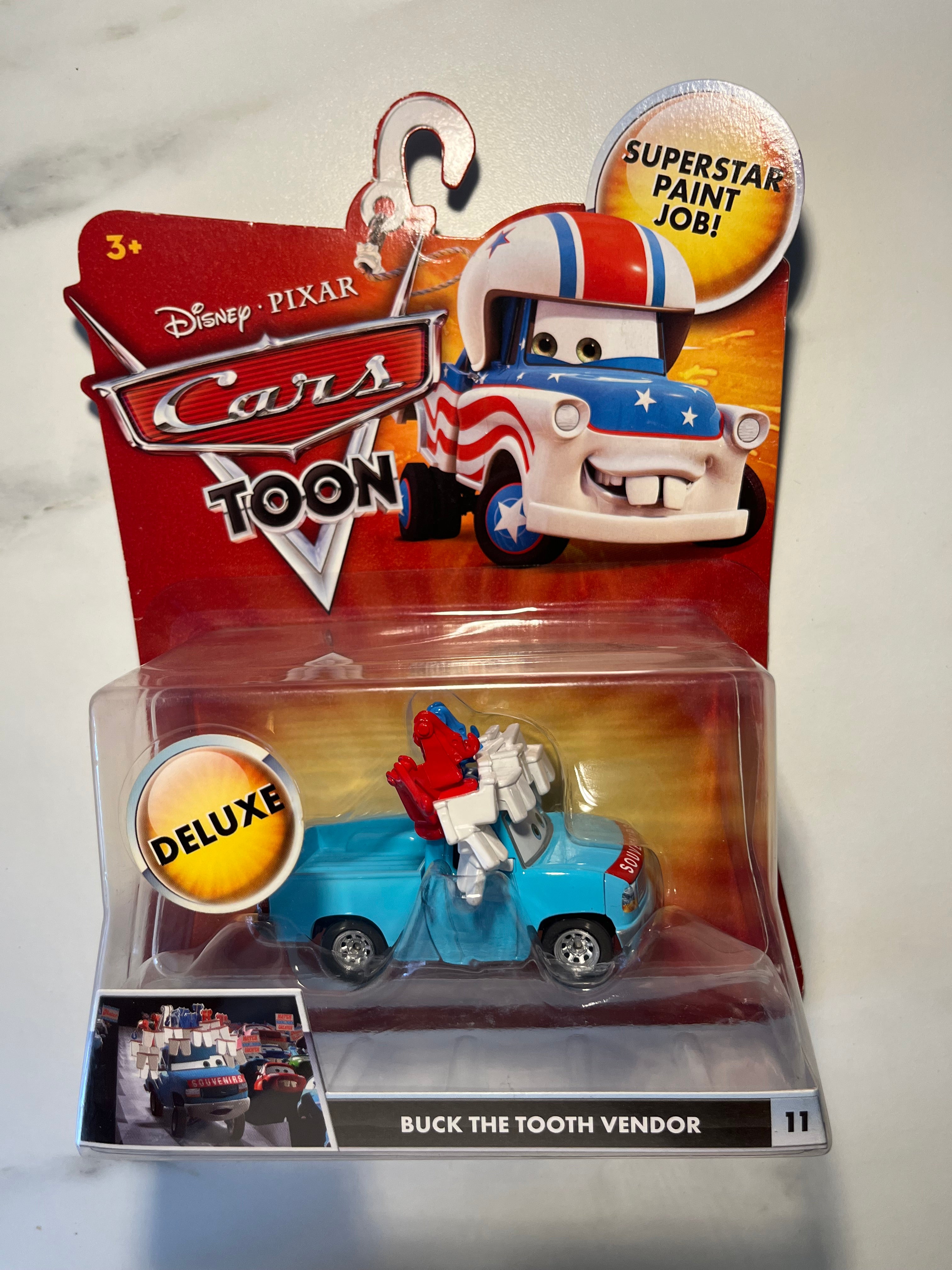 Buck The Tooth Vendor Deluxe – Disney Pixar Cars Toon