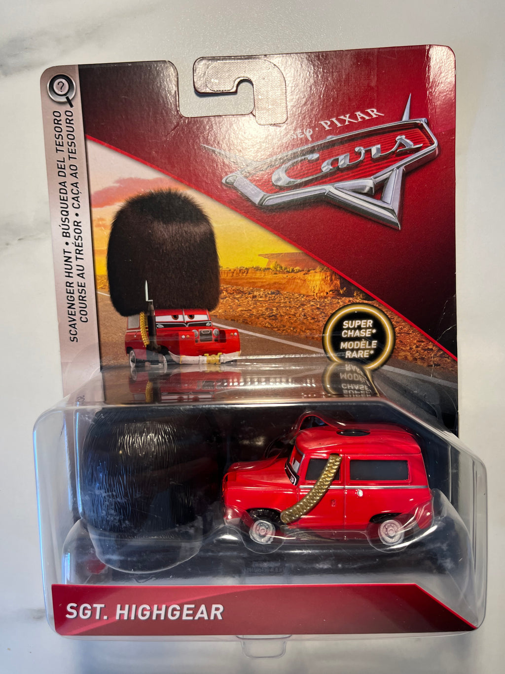 Sgt. Highgear Super Chase – Disney Pixar Cars