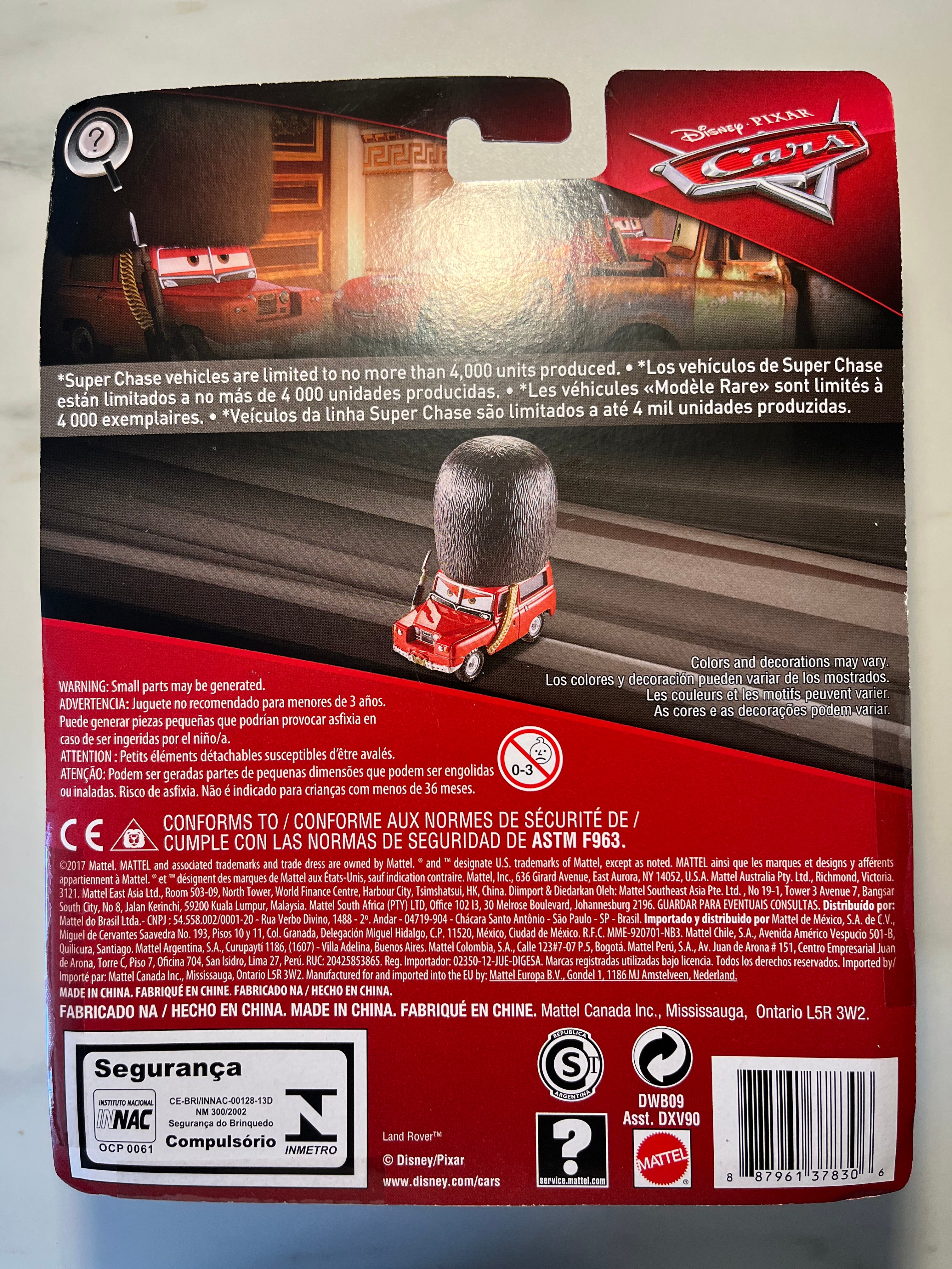 Sgt. Highgear Super Chase – Disney Pixar Cars