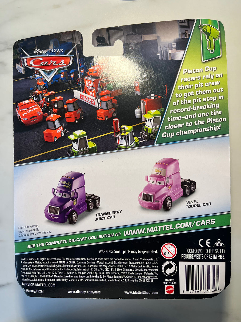 Camion Transberry Juice Cab Deluxe – Disney Pixar Cars