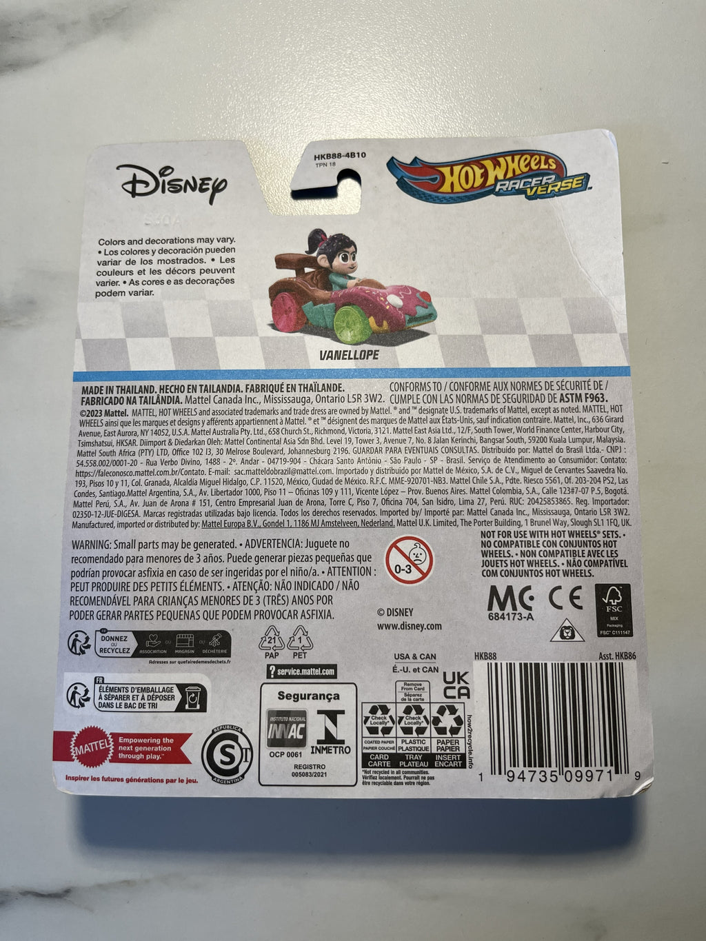 Hot Wheels Racer Verse – Vanellope (Disney)