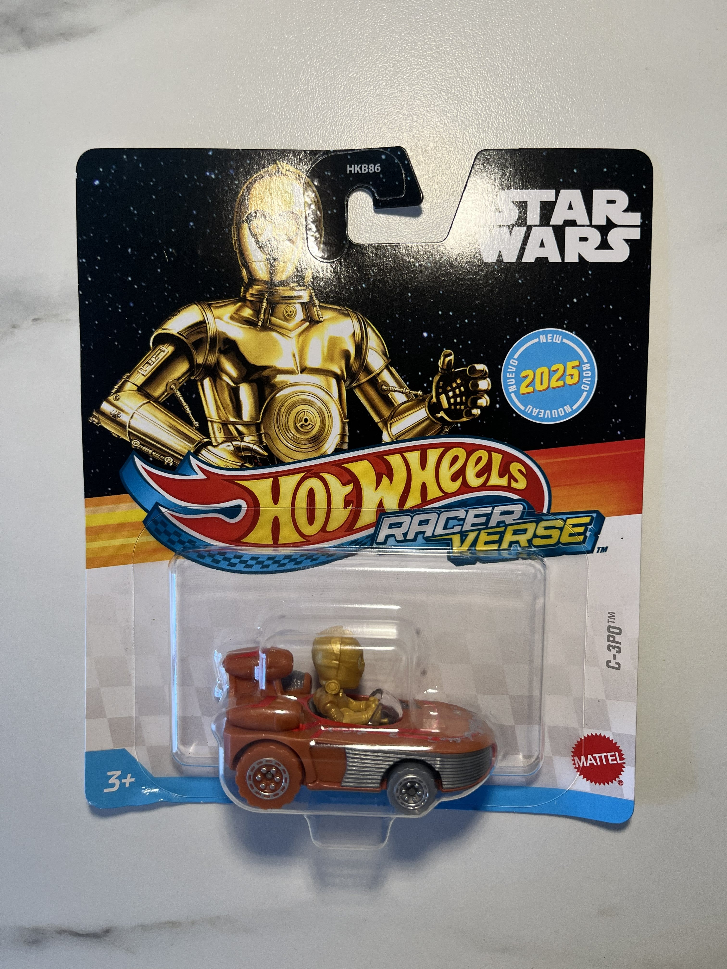 Hot Wheels Racer Verse – C-3PO (Star Wars) 2025